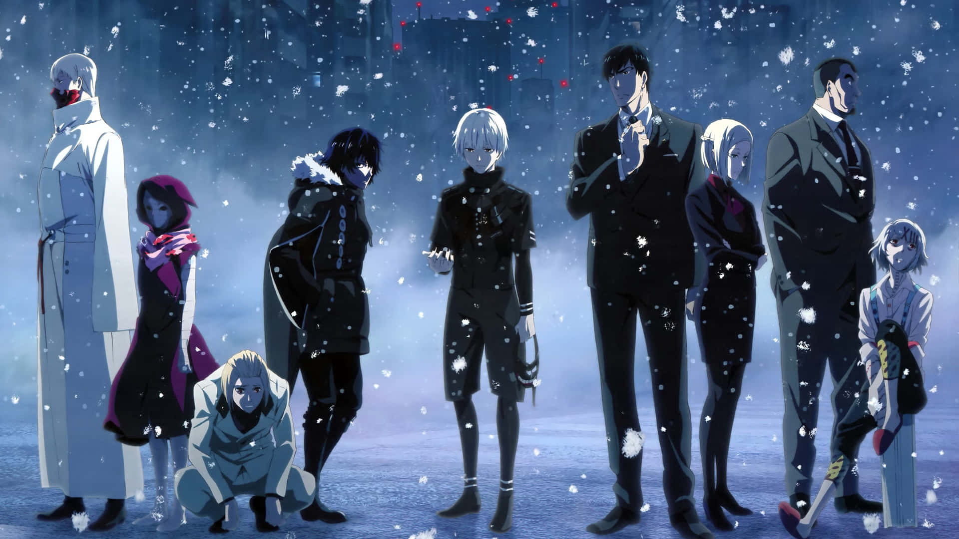 Tokyo Ghoul - Pumasok sa Madilim at Nakakabighang Mundo Wallpaper