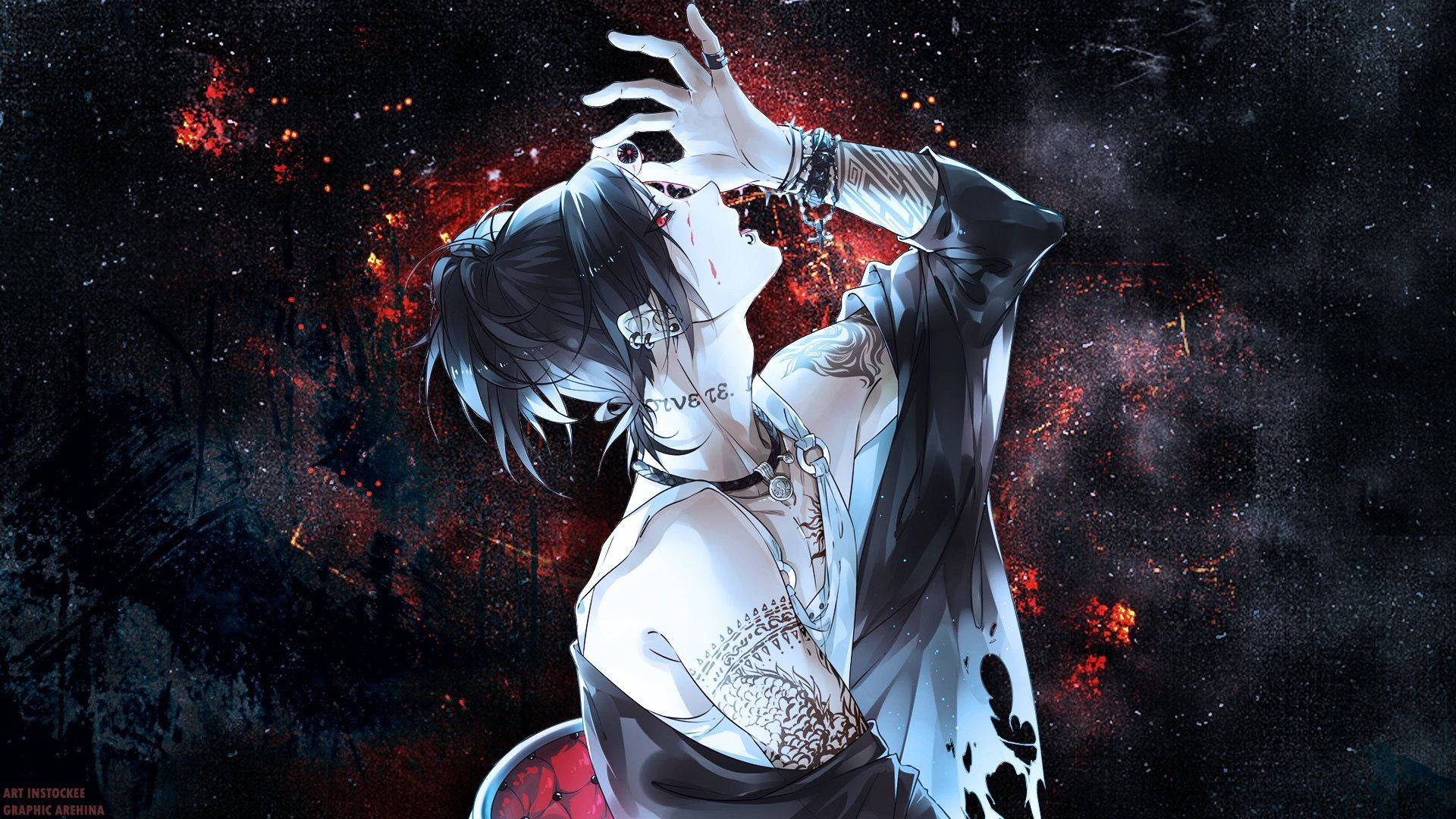 Tokyo Ghoul Tattoo ni Juuzo Wallpaper
