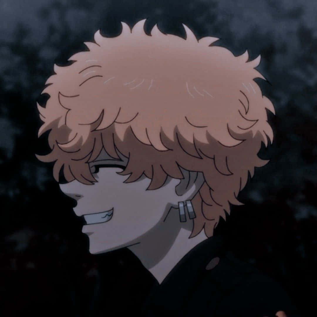 Tokyo Revengers Pfp ng Side Profile ni Smiley Wallpaper