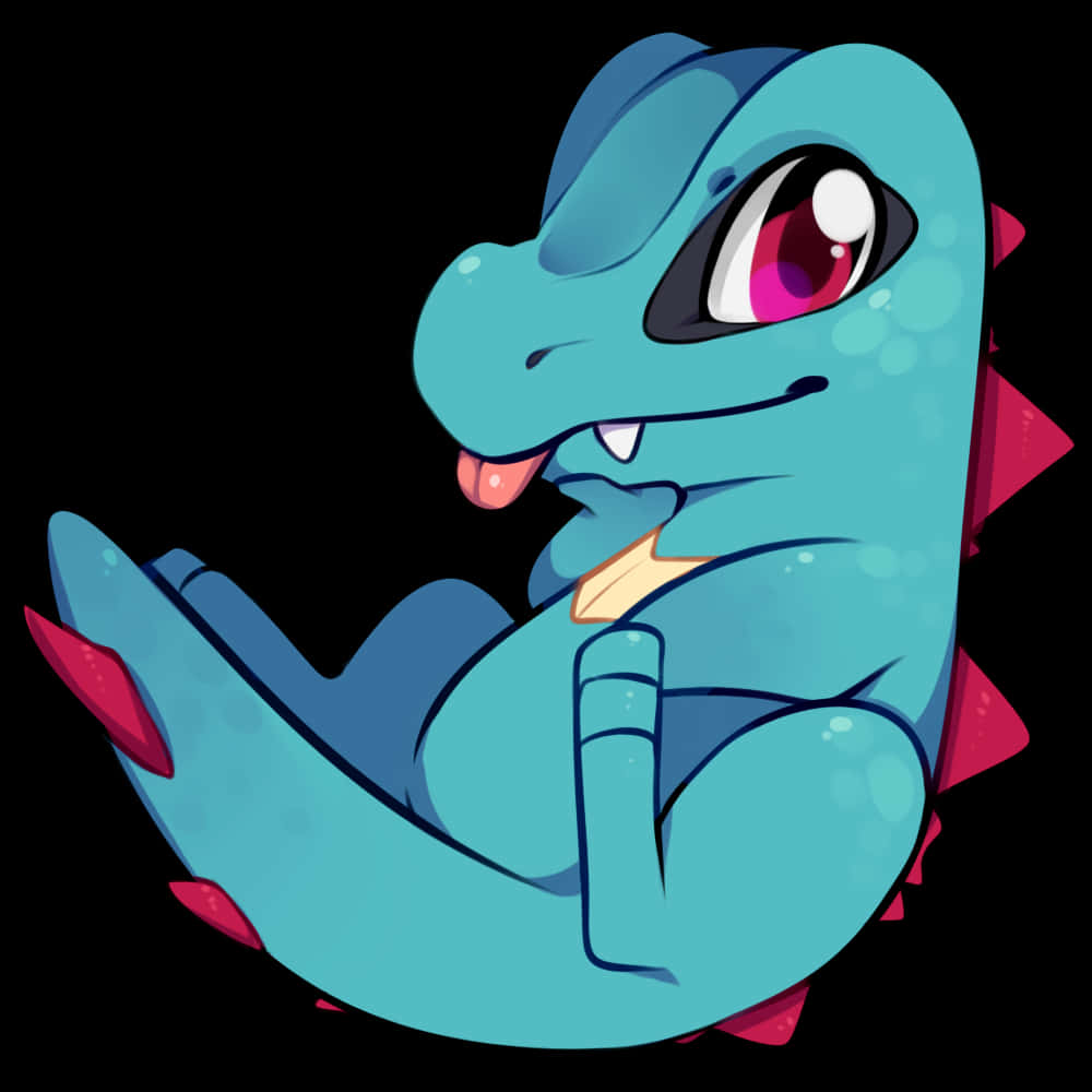 Totodile na Naka-Dila Wallpaper