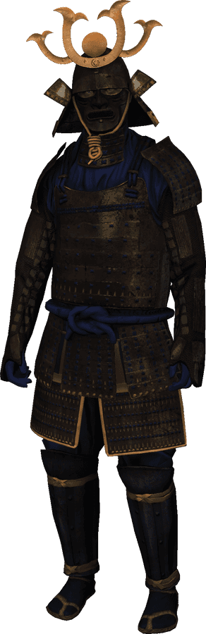 Tradisyonal na Samurai Armor na may Kabuto Helmet Wallpaper