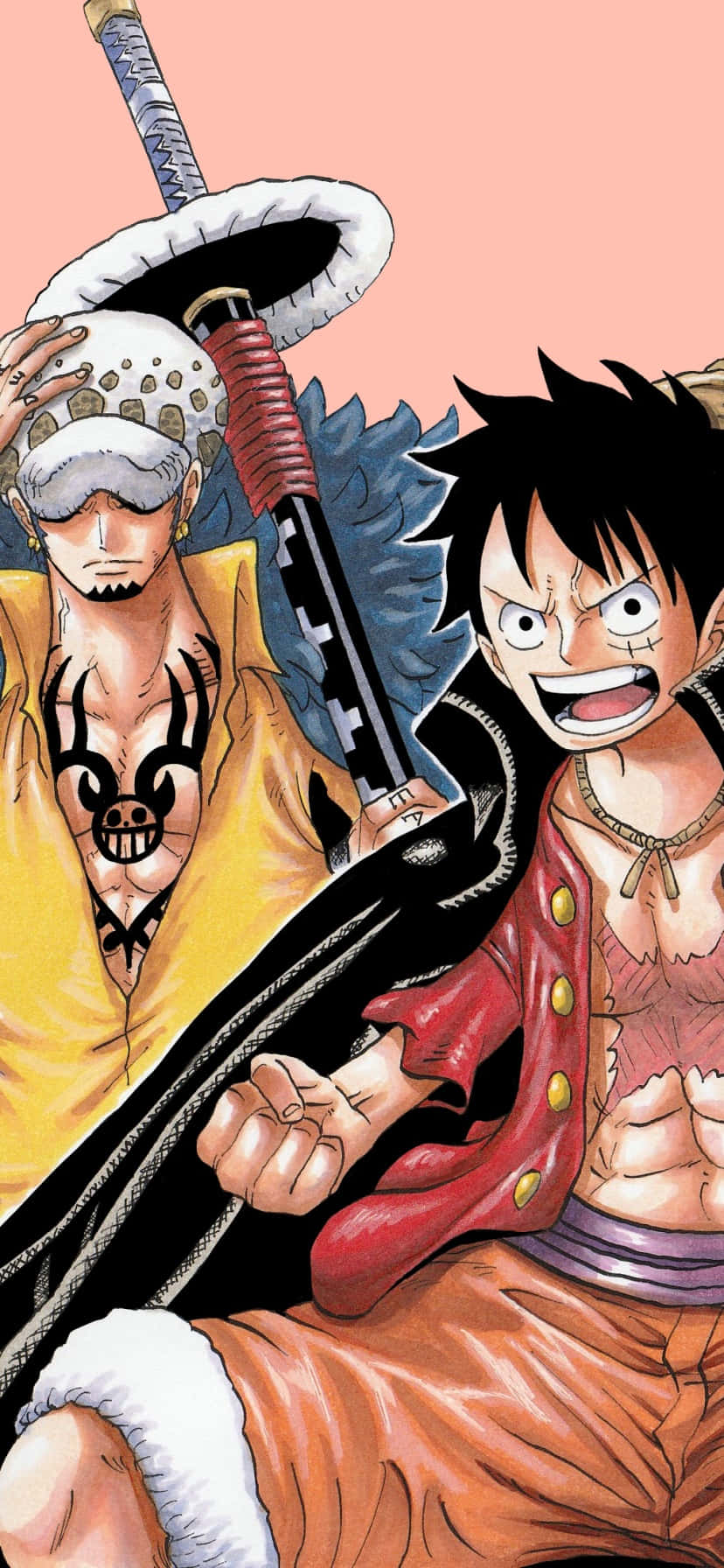 Trafalgar Law, ang Matusong Estratehiko ng Heart Pirates Wallpaper