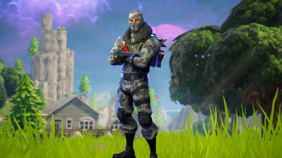 'Trick or Treat kasama ang Halloween-themed Havoc Skin sa Fortnite!' Wallpaper