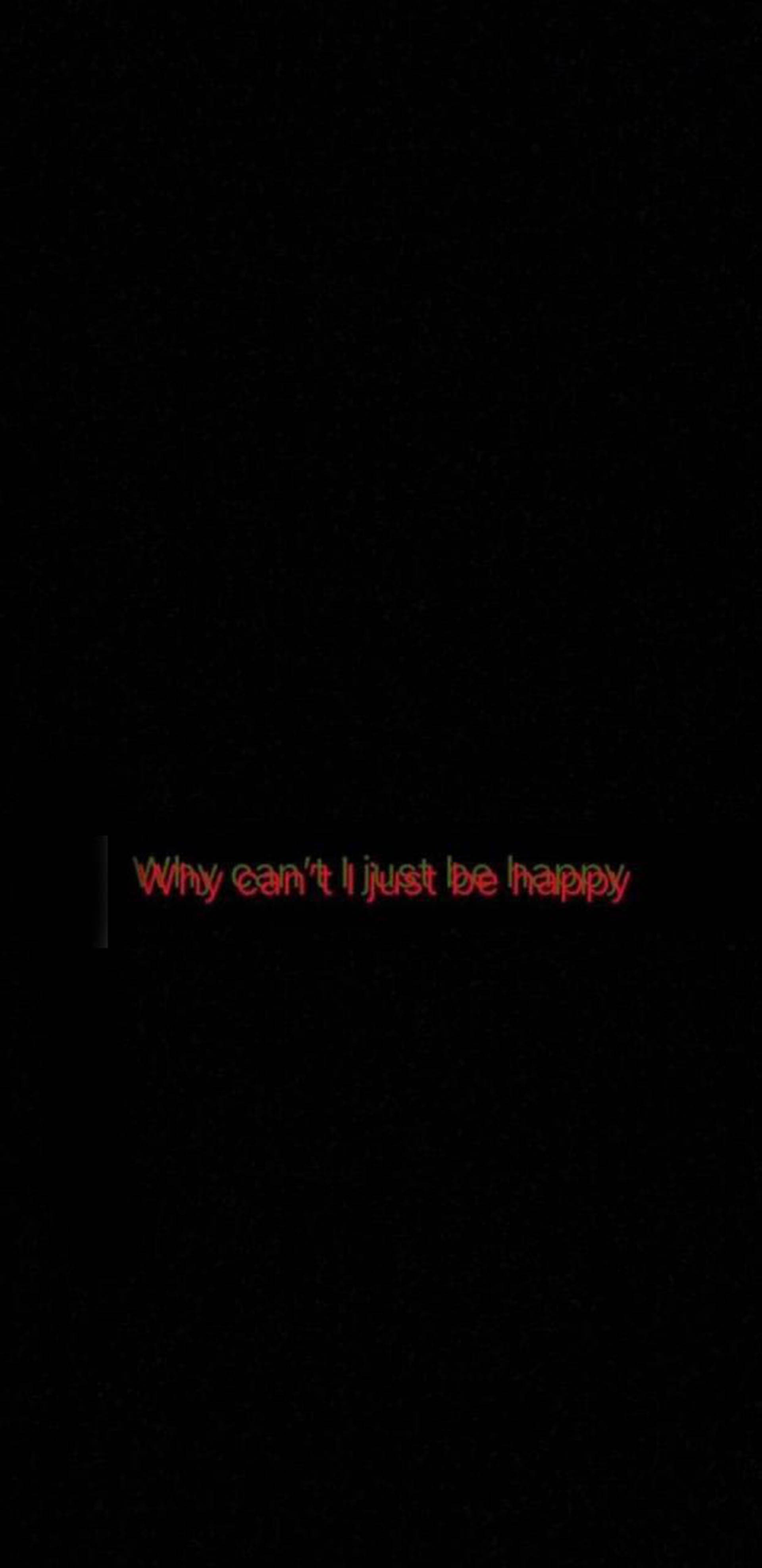 Trippy Madilim na Aesthetic na Sipi ng Depresyon Wallpaper