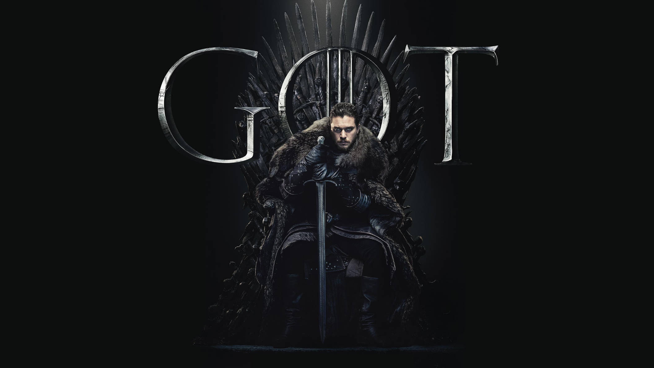 Trono ni Jon Snow Game of Thrones Wallpaper