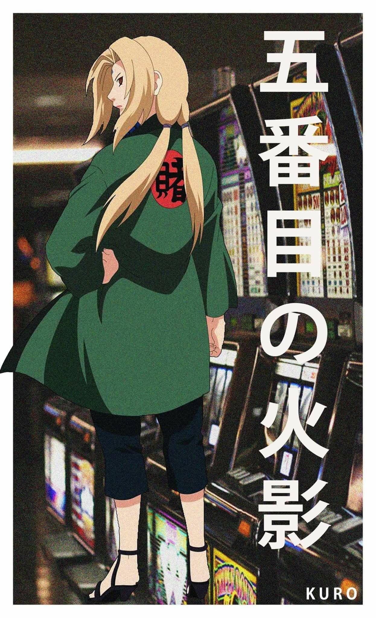 Tsunade Ang Ikalimang Hokage Wallpaper