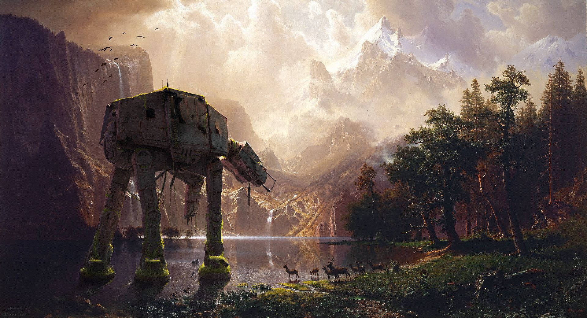 Tuklasin ang Hindi Kilalang Rehiyon ng Kalawakan Kasama ang Star Wars Universe Wallpaper