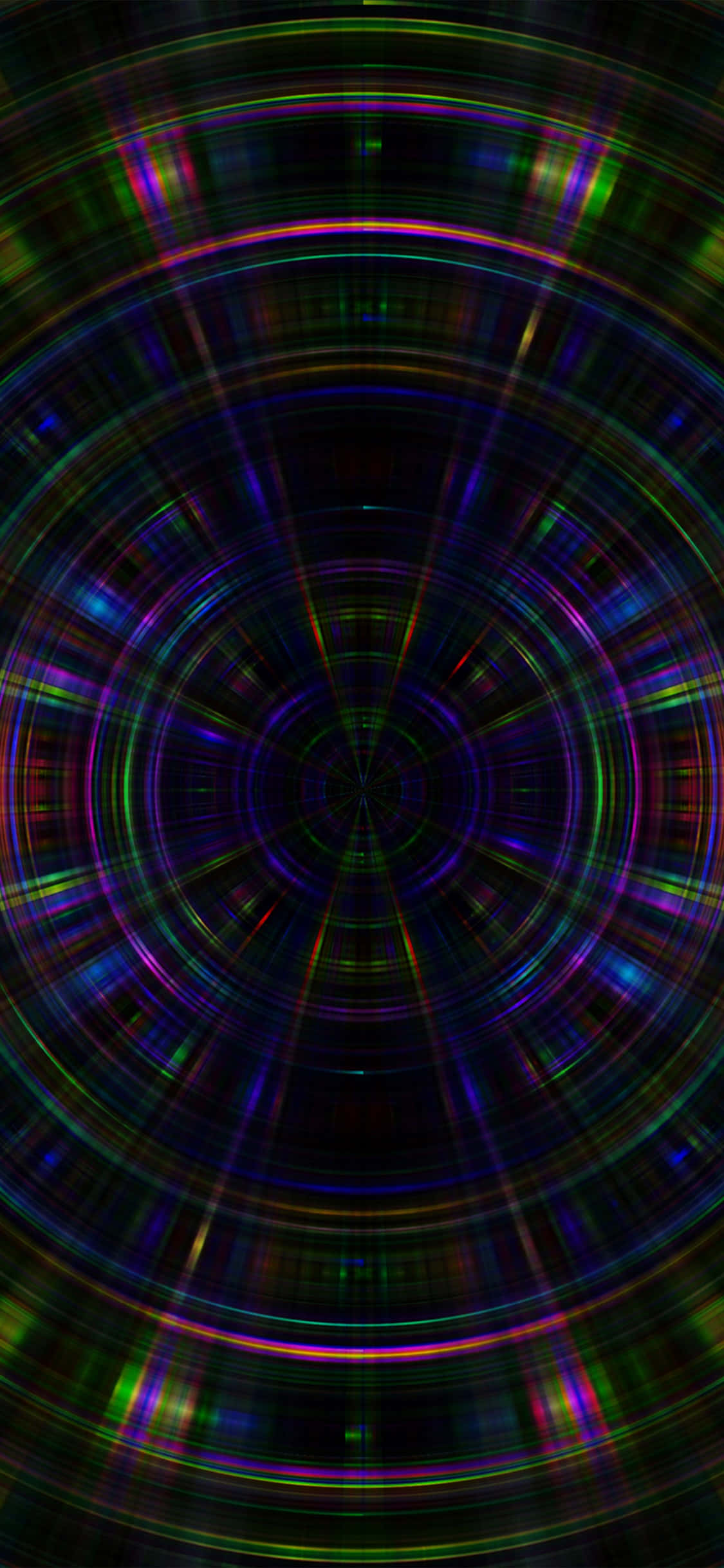 Tuklasin ang Ibang Mundo Gamit ang Dark Psychedelic Wallpaper