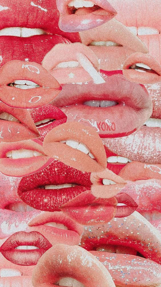Tuklasin ang isang makulay na kwentong aesthetic gamit ang isang makulay na collage Wallpaper