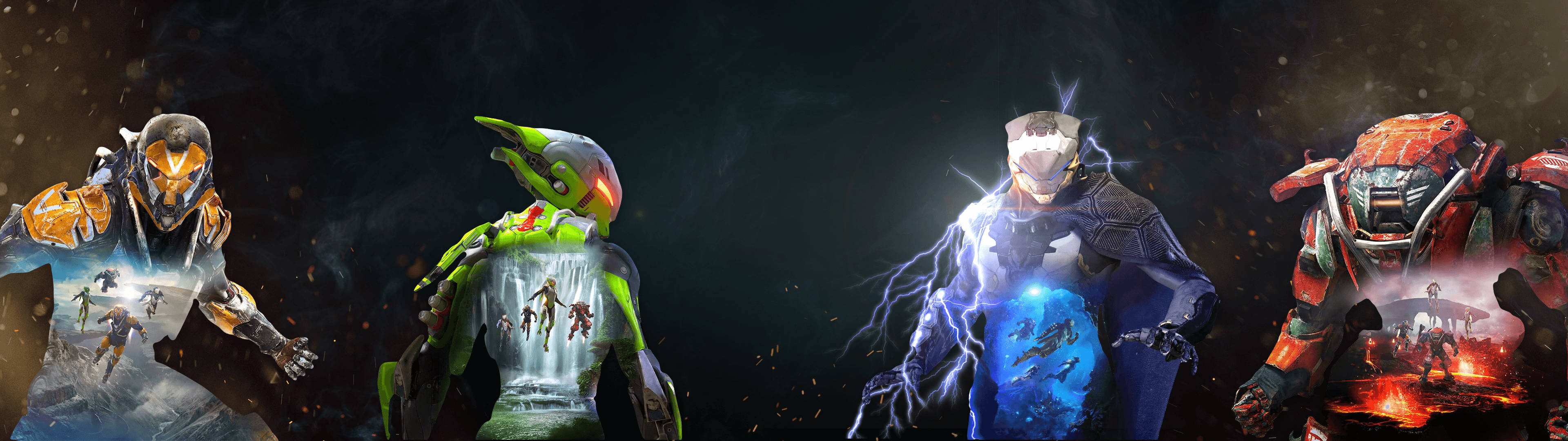 Tuklasin ang isang bagong mundo gamit ang Javelin Exo-Suit! Wallpaper