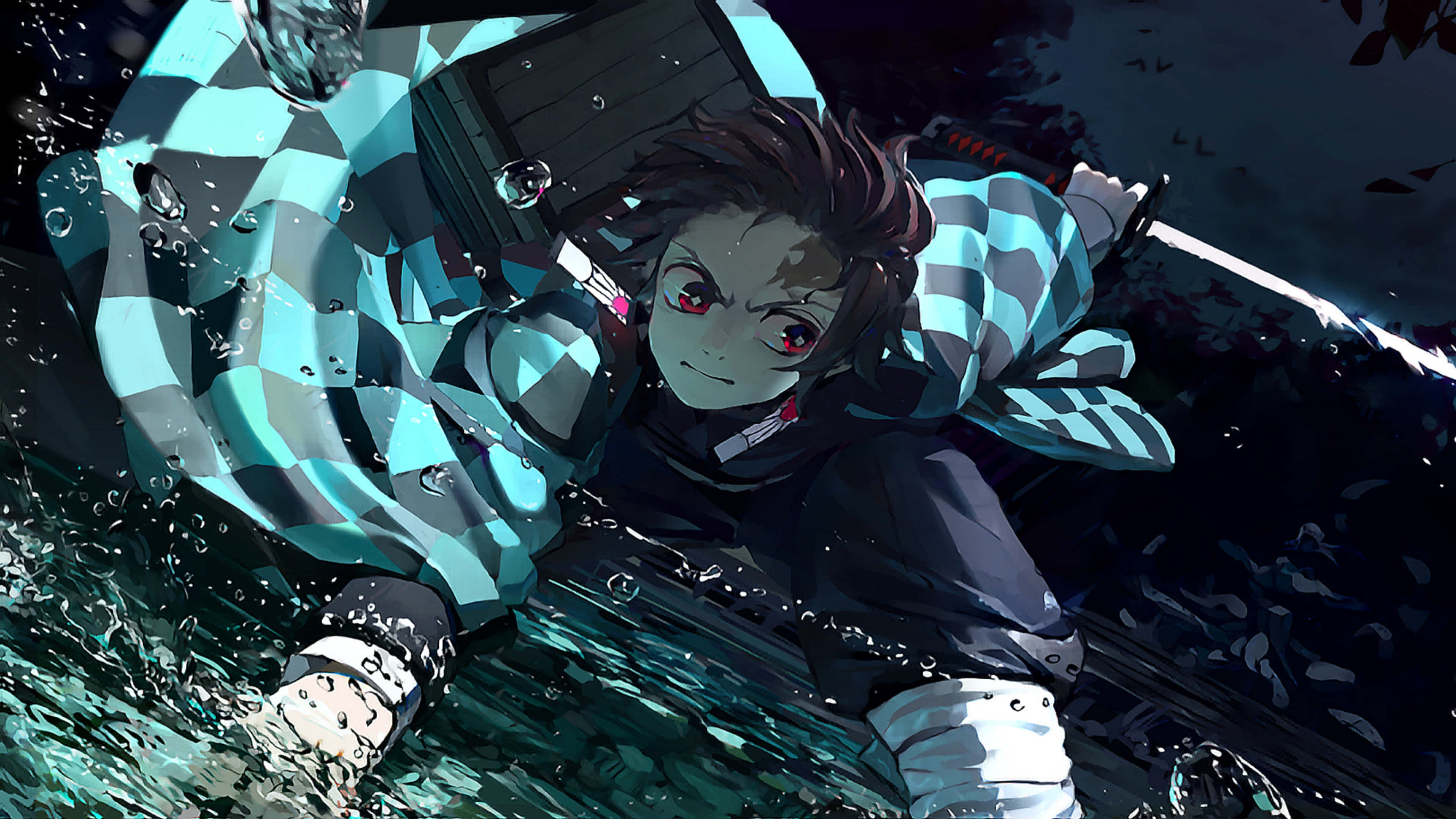 Tuklasin ang isang nakakabighang mundo sa Demon Slayer 4K Wallpaper