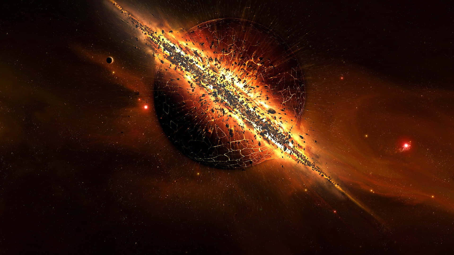 Tuklasin ang kalaliman ng sansinukob gamit ang Space Aesthetic Wallpaper