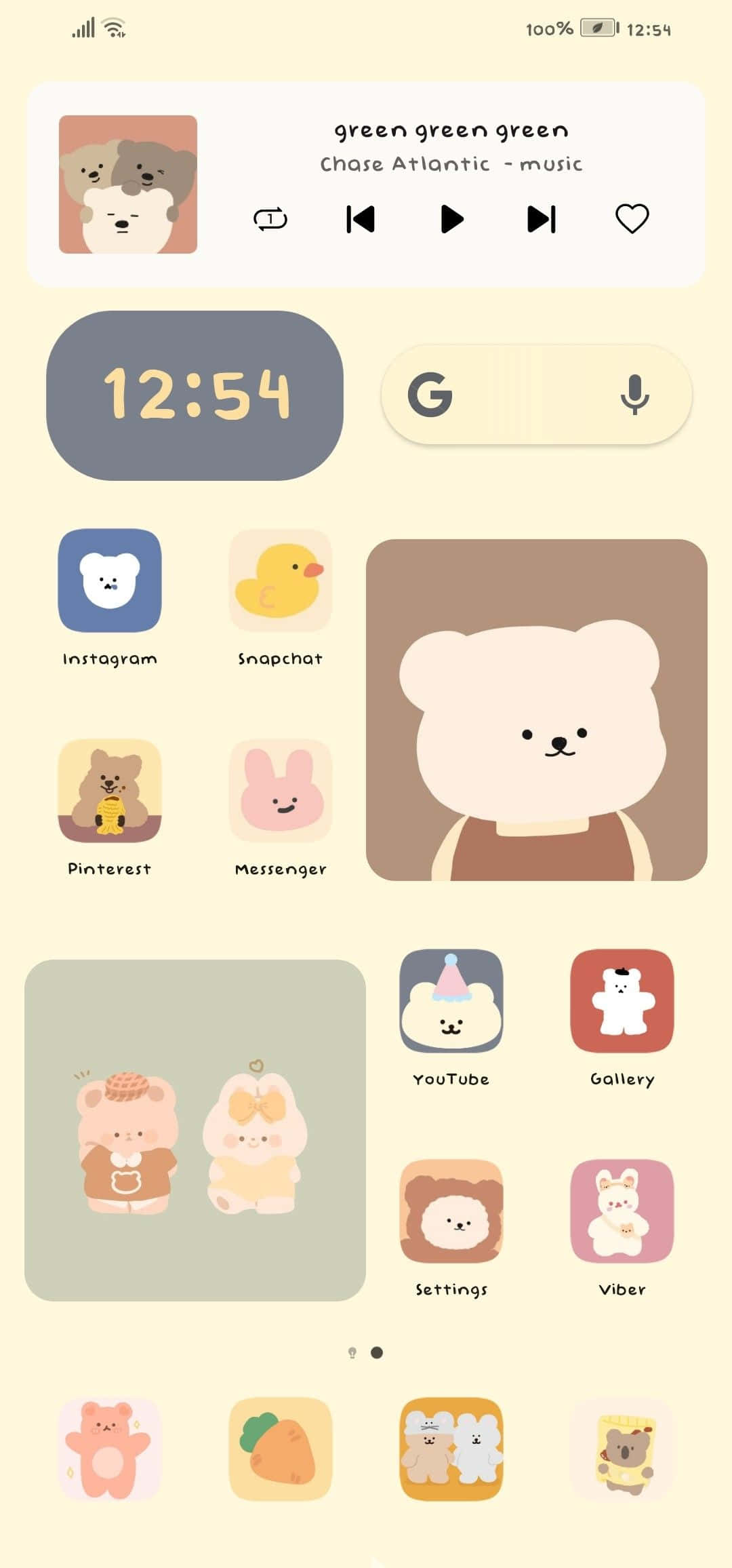 "Tuklasin ang Kasayahan ng Aesthetic Widgets!" Wallpaper