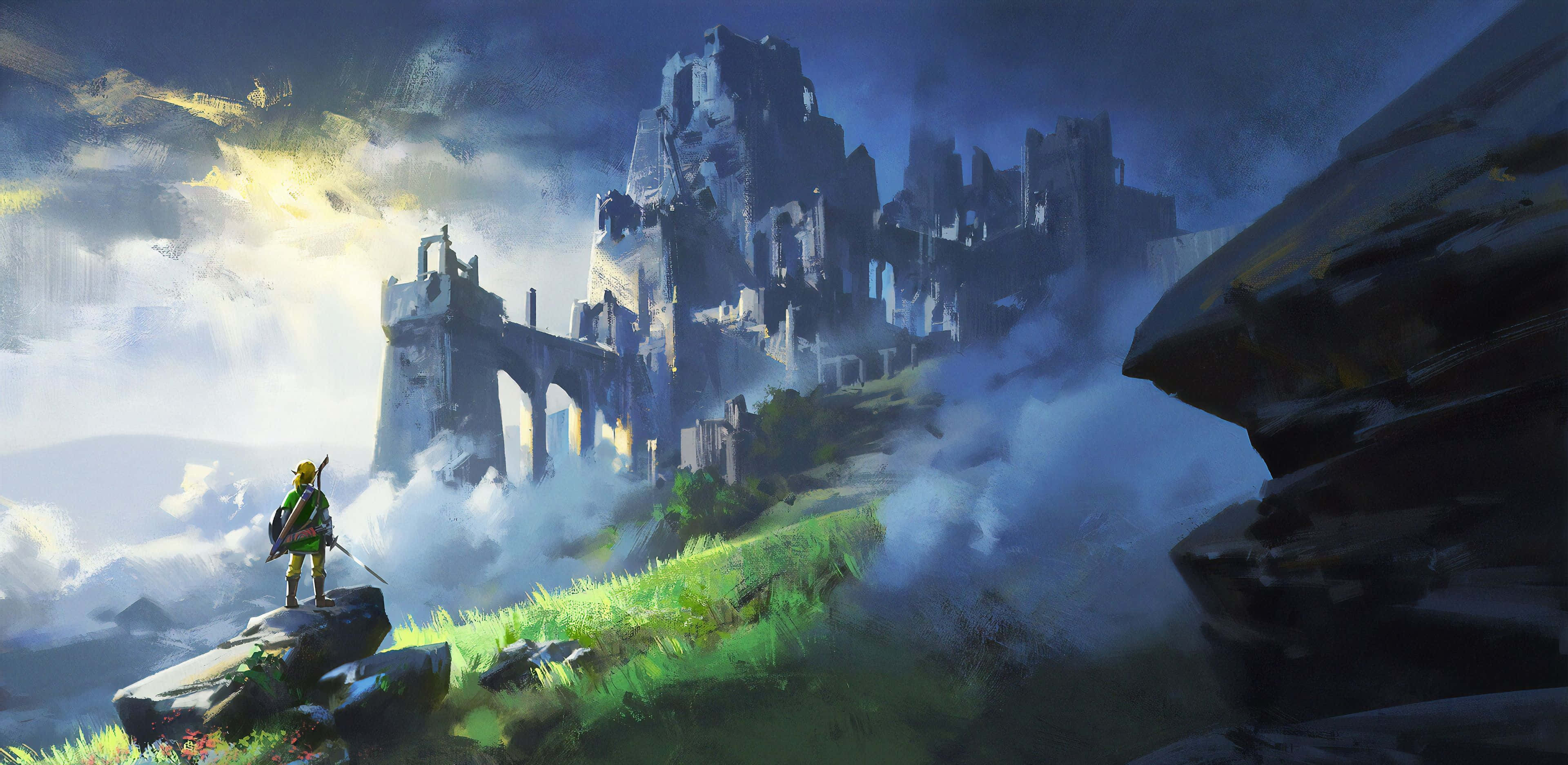 "Tuklasin ang mahiwagang mundo ng The Legend of Zelda!" Wallpaper