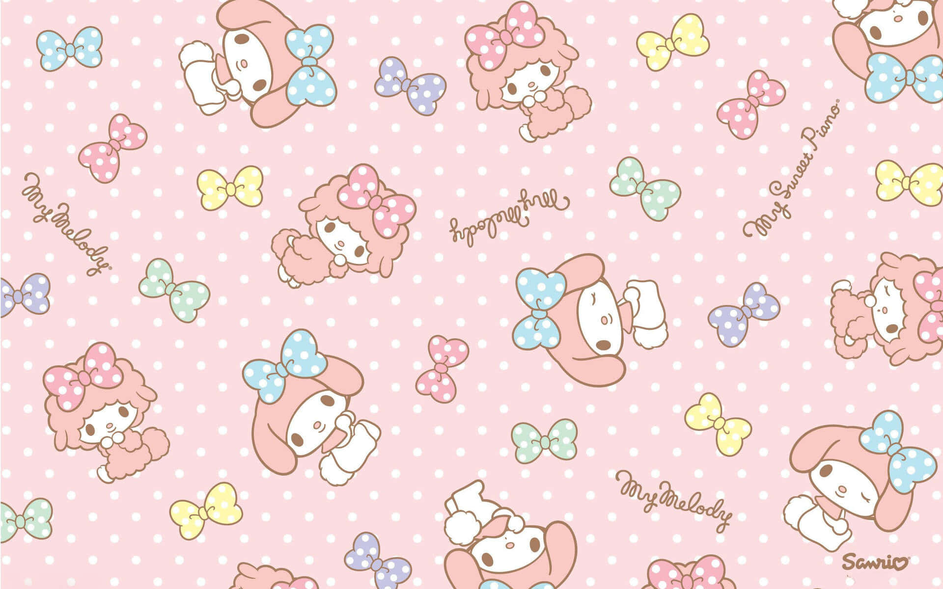 Tuklasin ang mahika ng Sanrio gamit ang misteryosong tanawin ng lungsod sa gabi Wallpaper