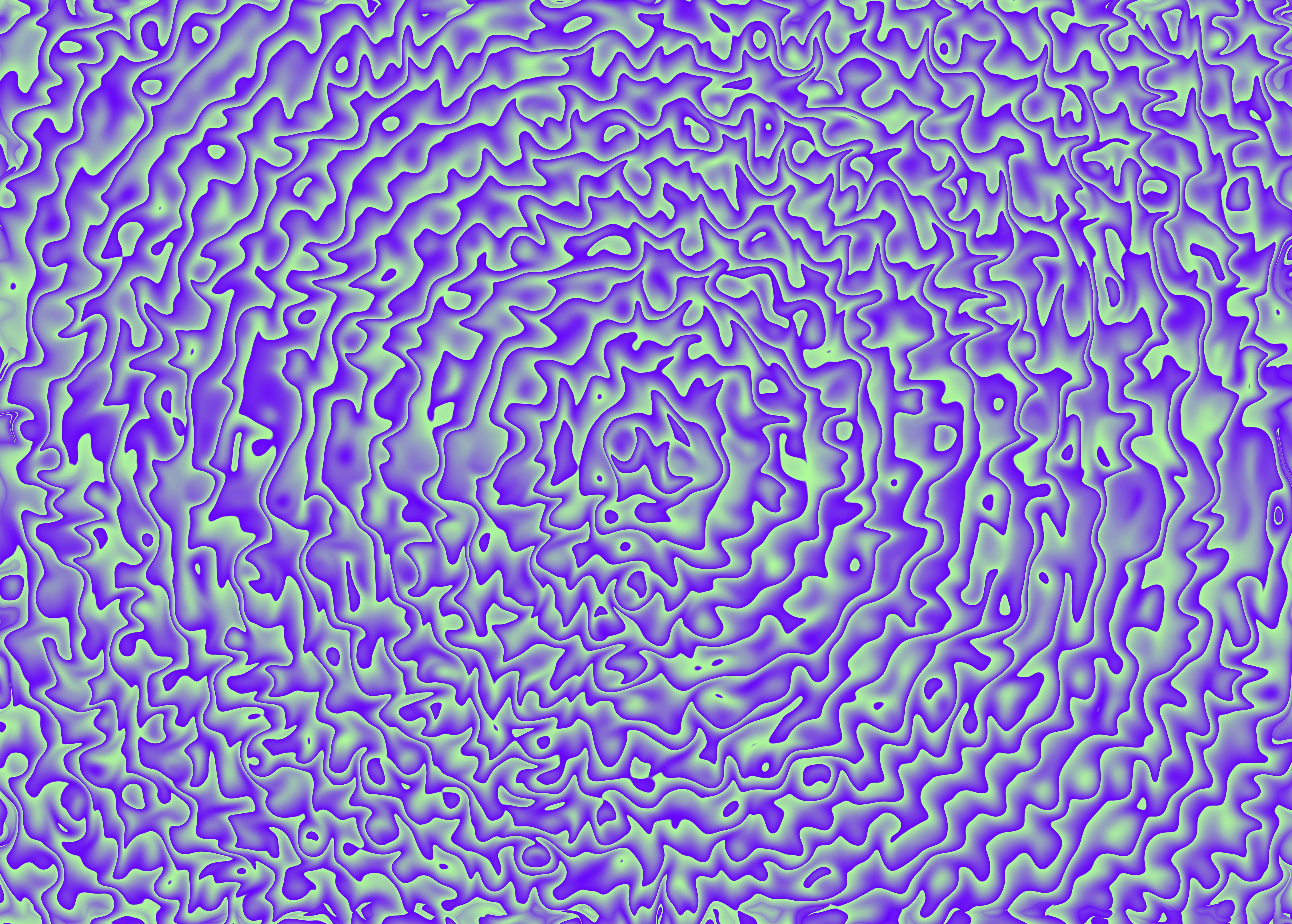 Tuklasin ang Makulay na Purple Trippy na Mundo Wallpaper