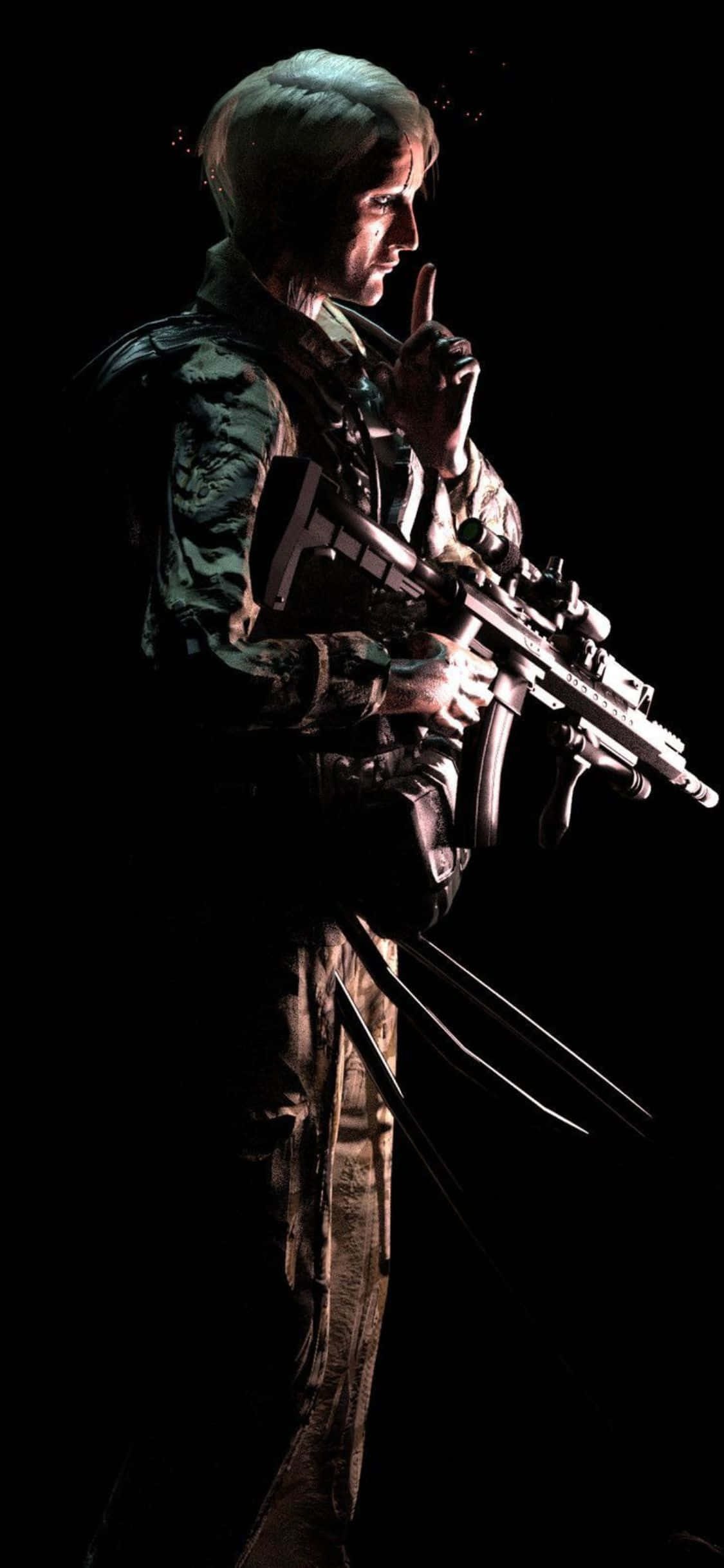 " Tuklasin ang mga misteryo ng mundo gamit ang iPhone X at Death Stranding" Wallpaper