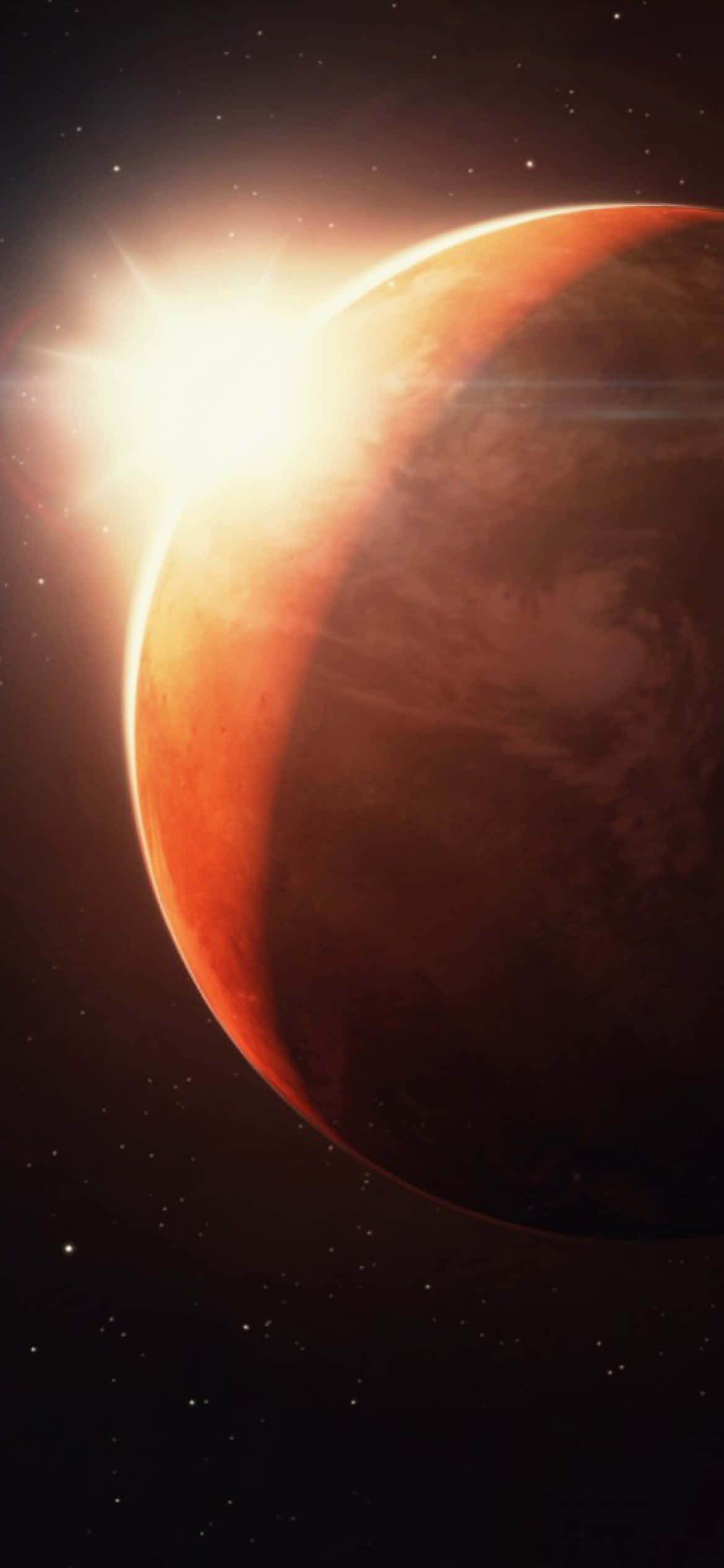 Tuklasin ang mundo ng mga nakakaakit na imahe gamit ang iPhone XR Space Wallpaper