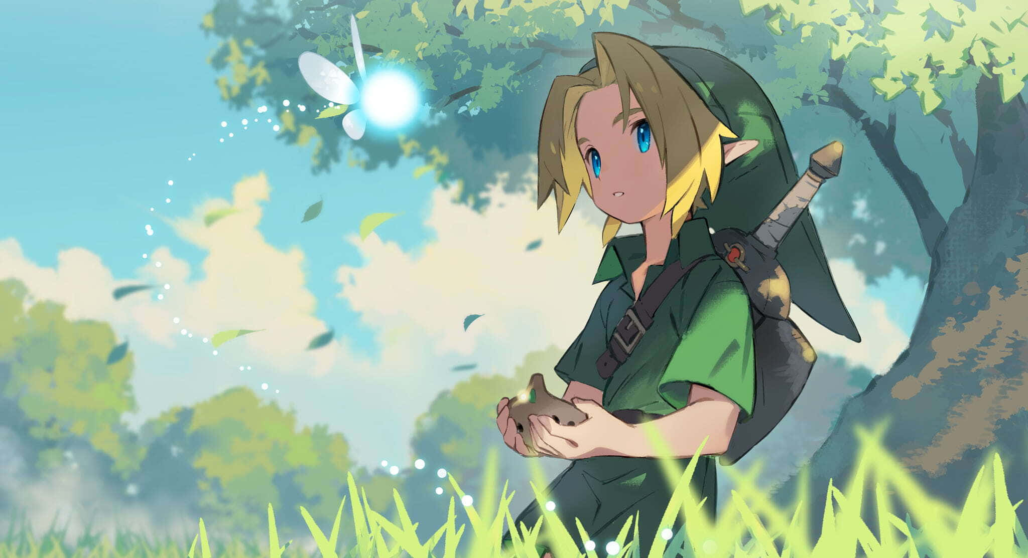Tuklasin ang mundo ng Legend Of Zelda Wallpaper
