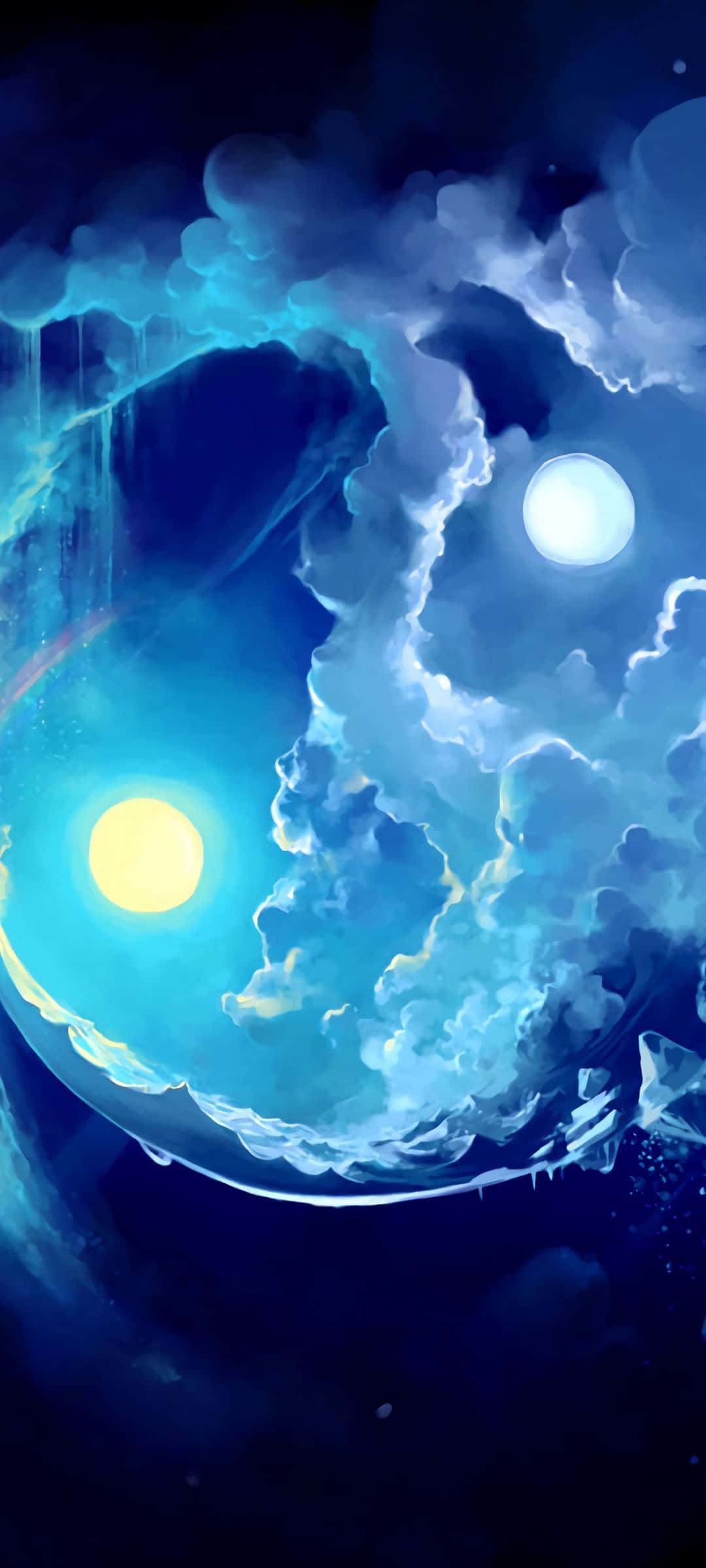 Tuklasin ang mundo ng walang hanggan na posibilidad gamit ang Fantasy Phone. Wallpaper