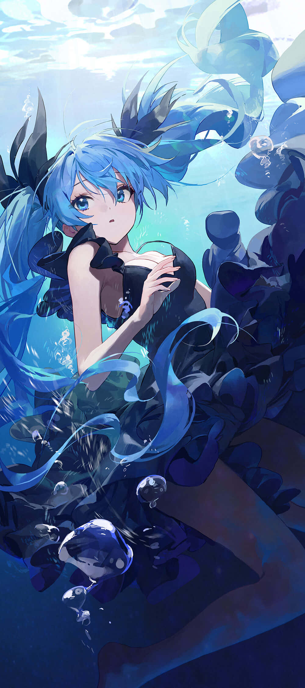 “Tuklasin ang Mundo ng Hatsune Miku gamit itong Inobatibong Phone!” Wallpaper