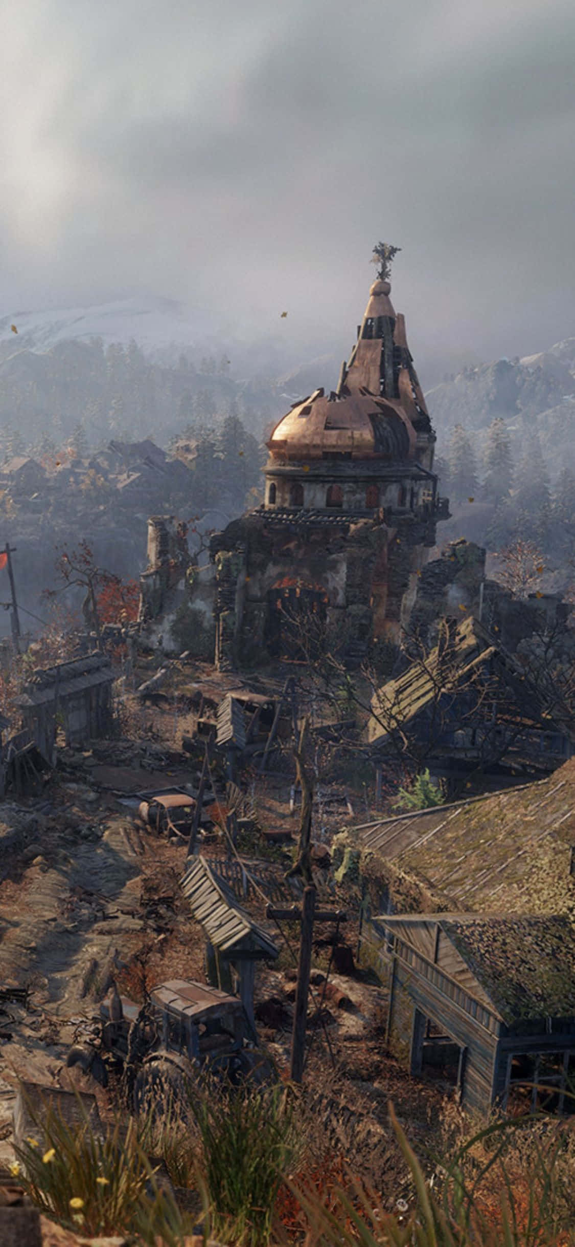 Tuklasin ang post-apocalyptic na mundo sa Metro Exodus gamit ang iyong iPhone X. Wallpaper