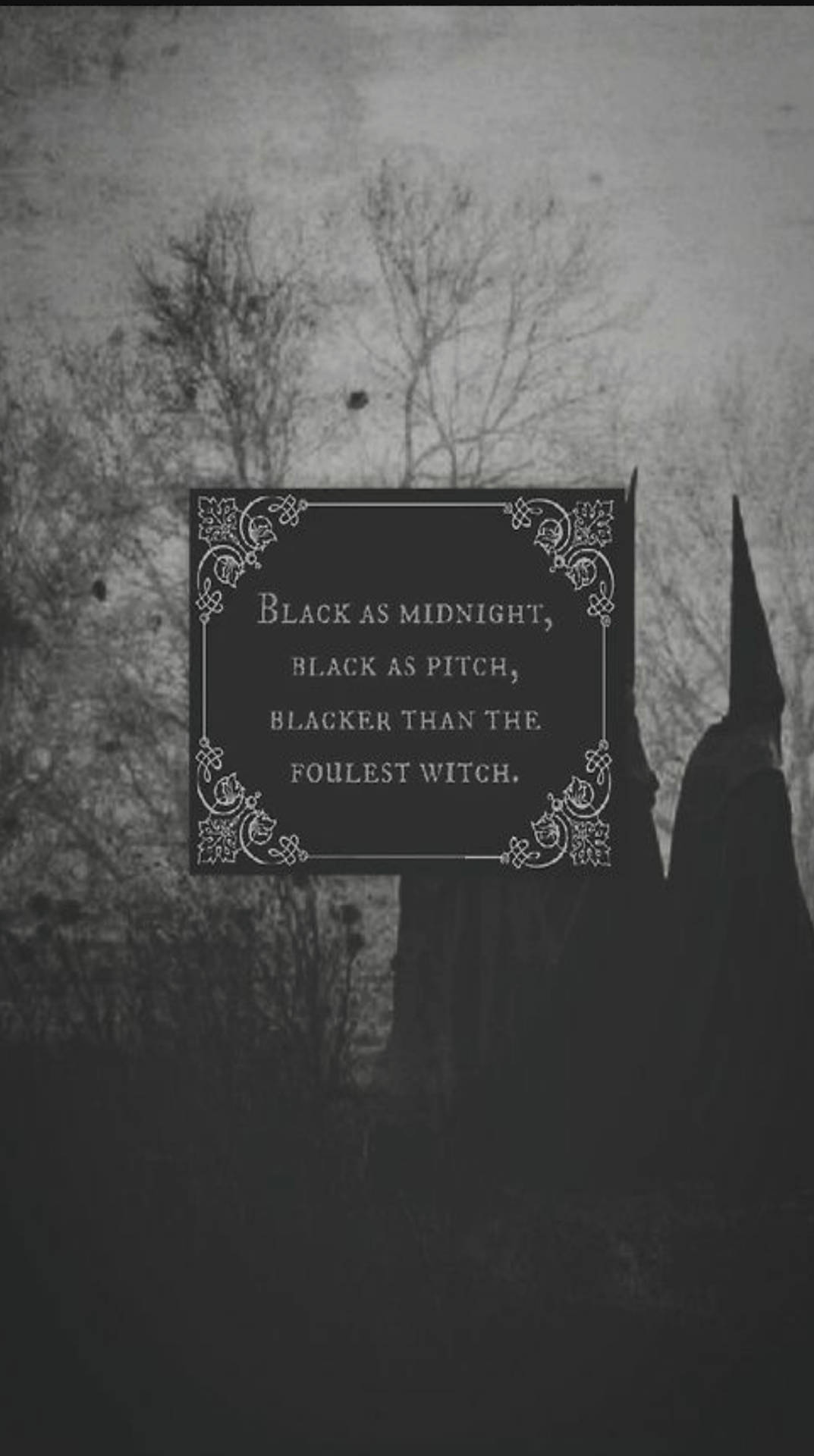 Tula ng Estetikang Pang-Witch Wallpaper