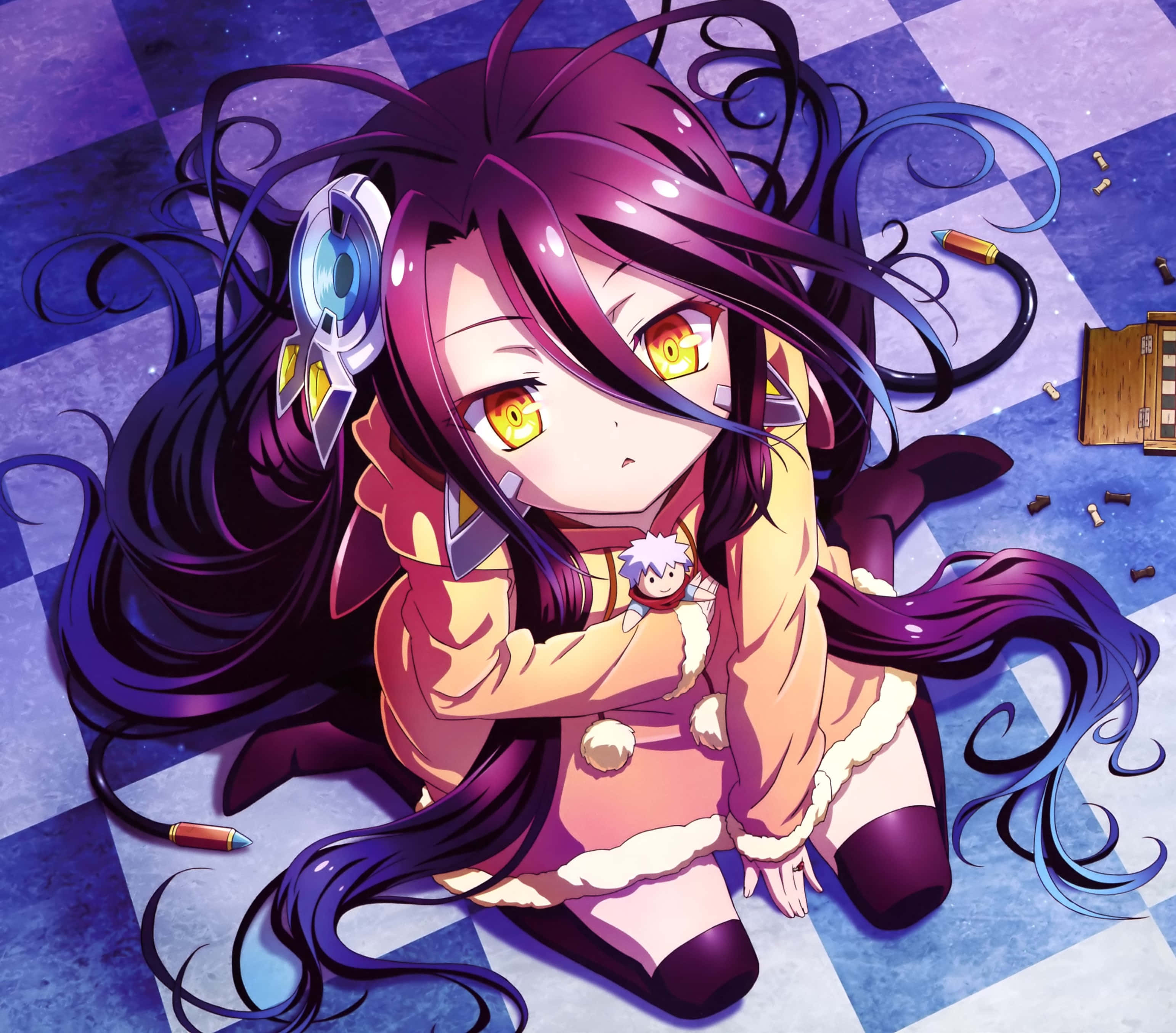 Tumawid sa isang kamangha-mundo kasama ang No Game No Life Wallpaper