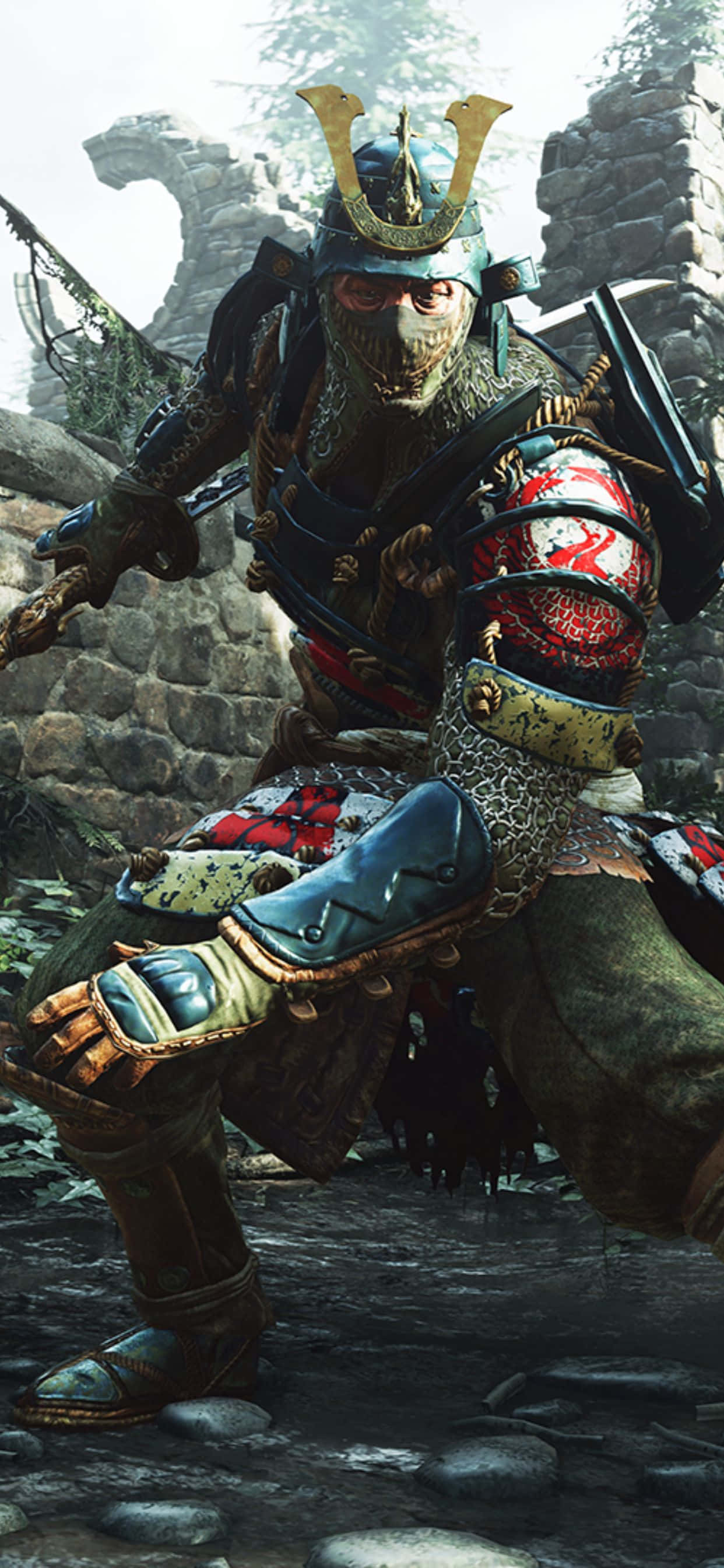 Tumayo sa itaas ng iba na may stunning iPhone Xs Max For Honor Wallpaper