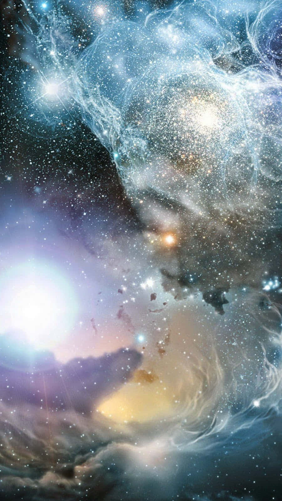 Tumingala at hangaan ang kosmikong kagandahan ng isang gabing puno ng bituin Wallpaper
