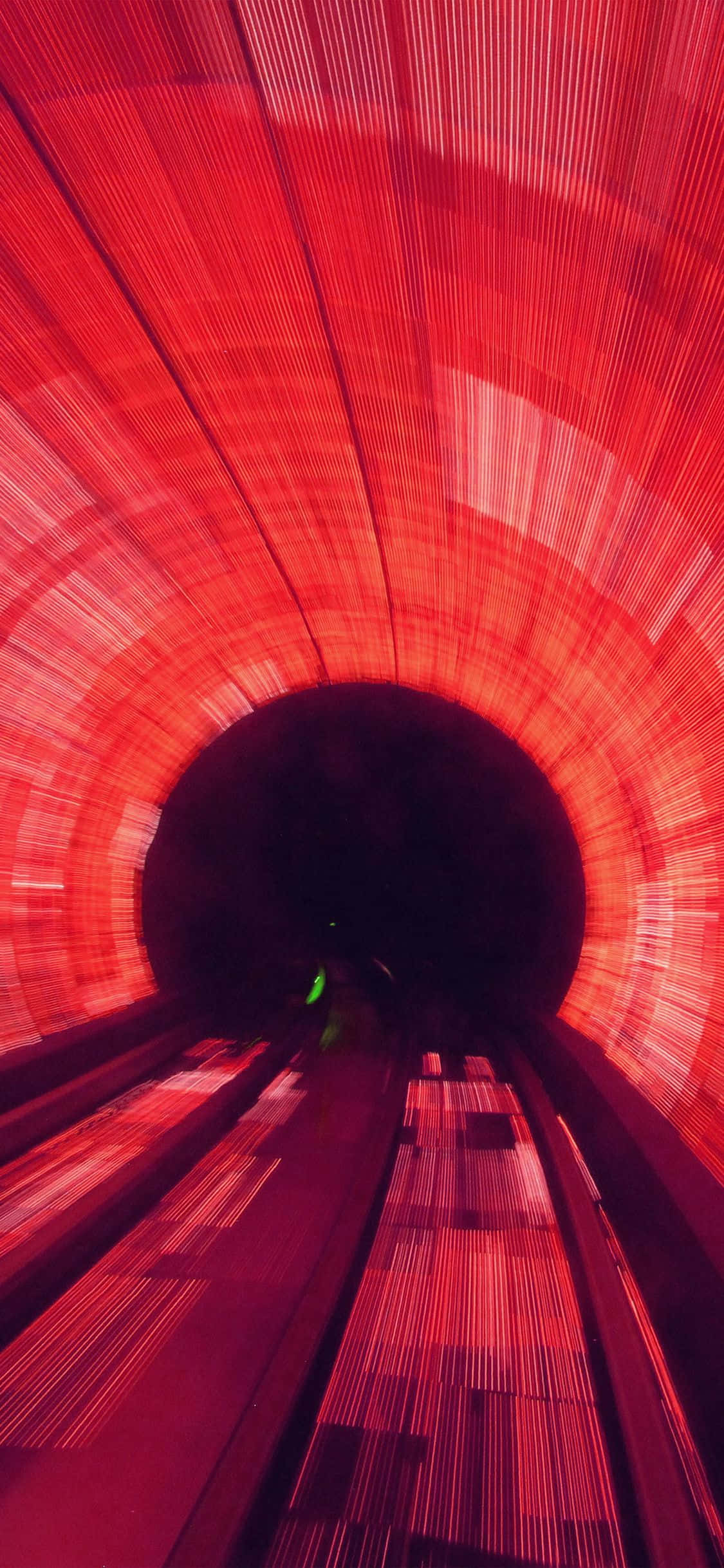 Tunnel sa Light Red Background Wallpaper