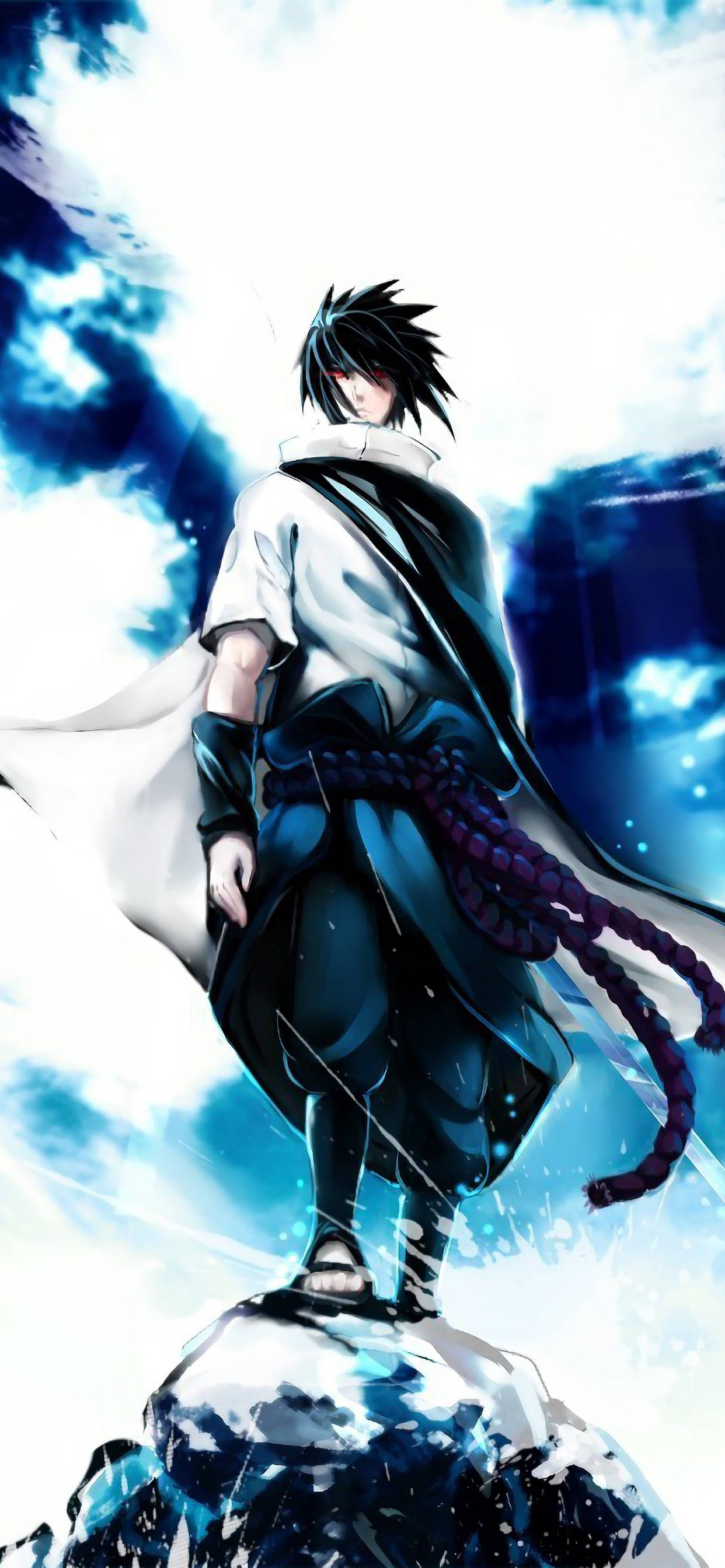 Uchiha Sasuke iPhone 11 Wallpaper