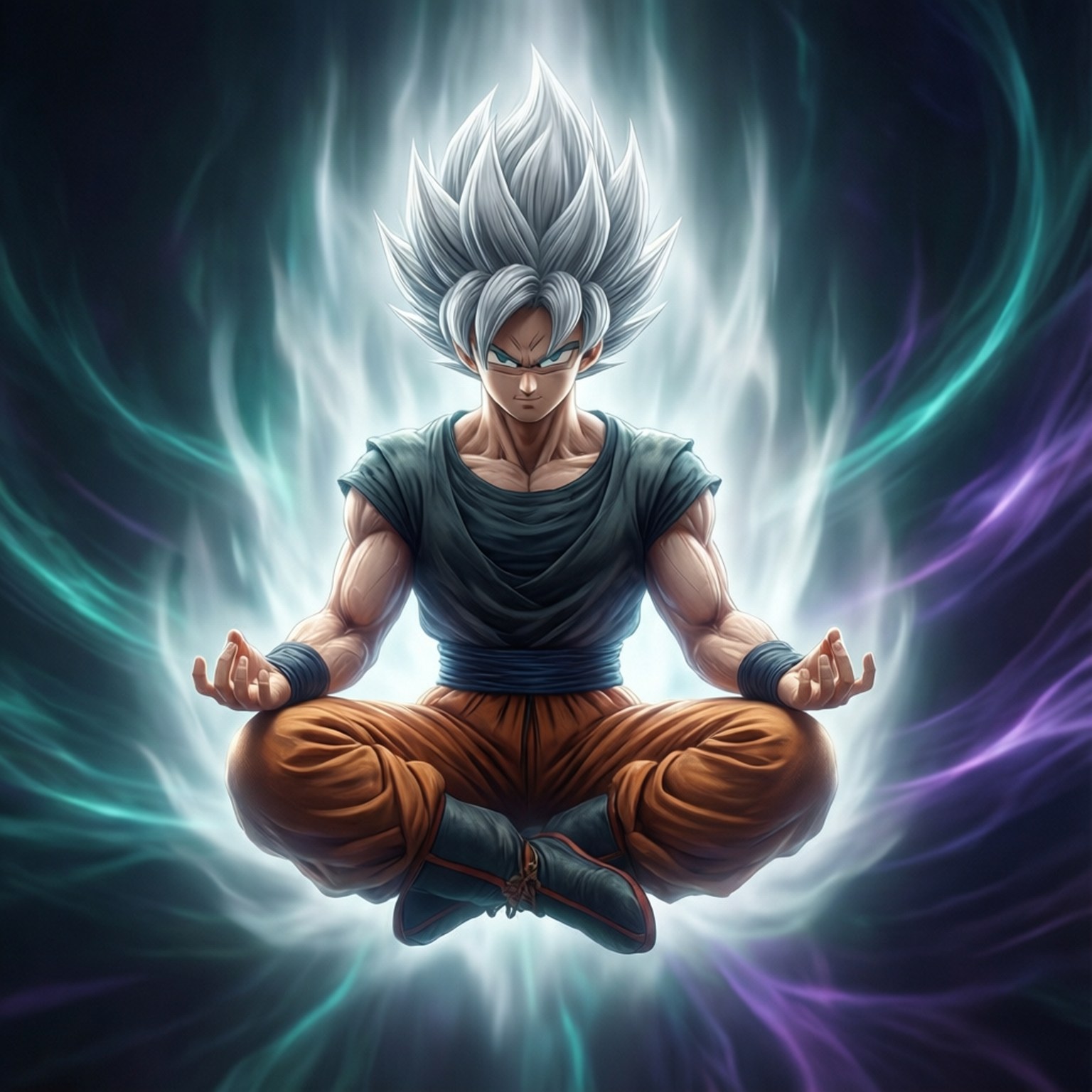 Ultra Instinct na Kapayapaan Wallpaper
