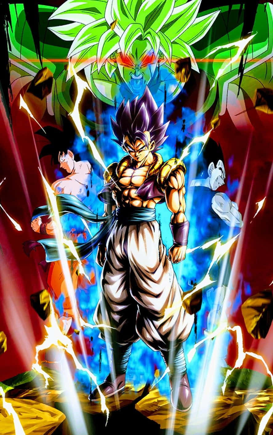 Unearth the Power of Dragon Ball Legends Wallpaper