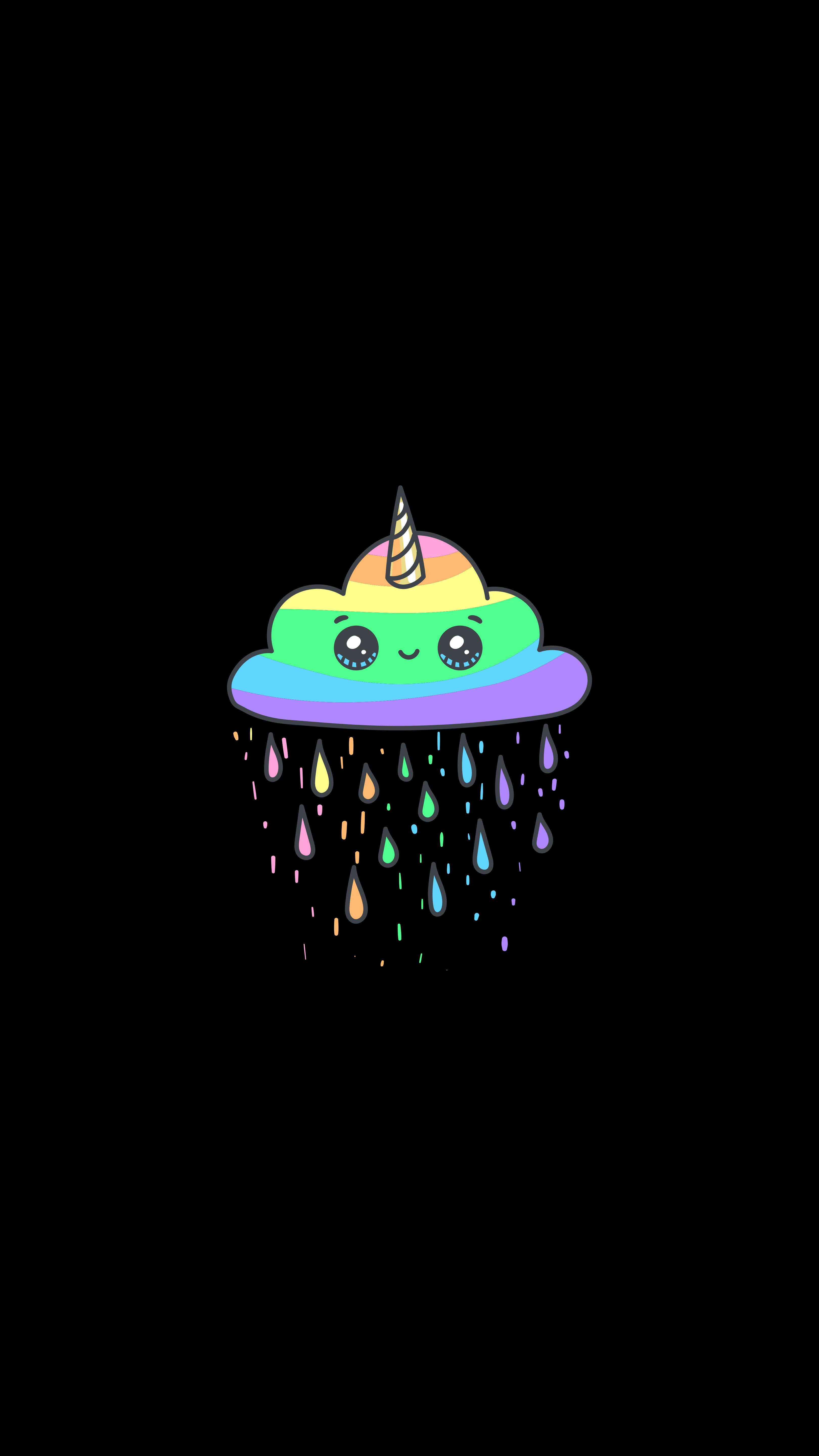 Unicorn sa mga Ulap Wallpaper
