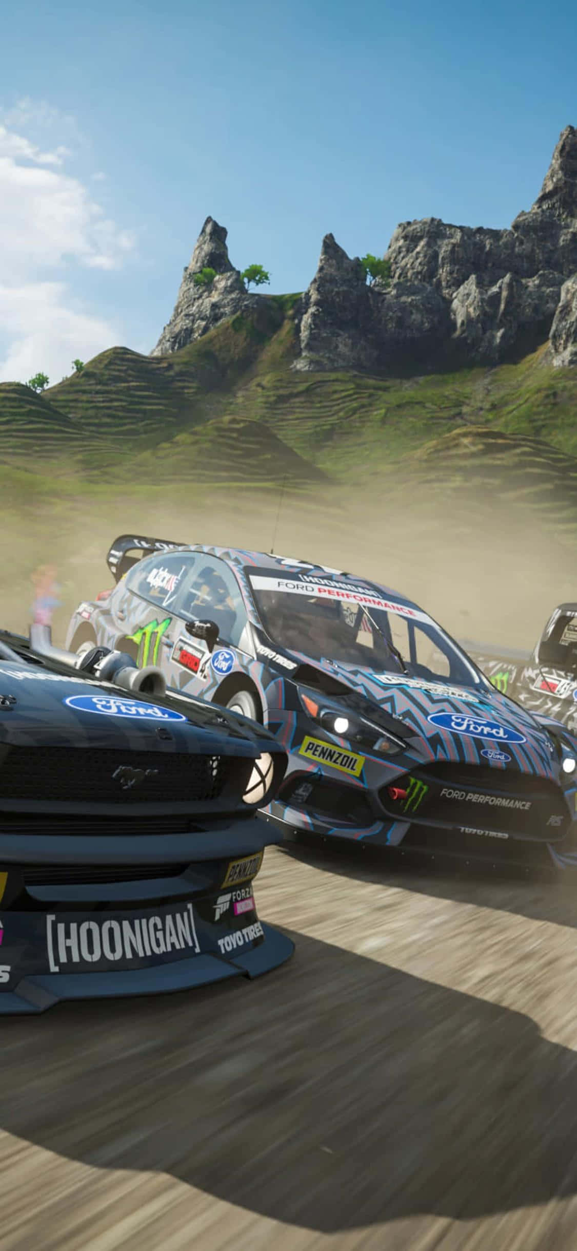 Mag-unlock ng mga Bagong Antas Gamit ang iPhone Xs at Forza Horizon 4 Wallpaper