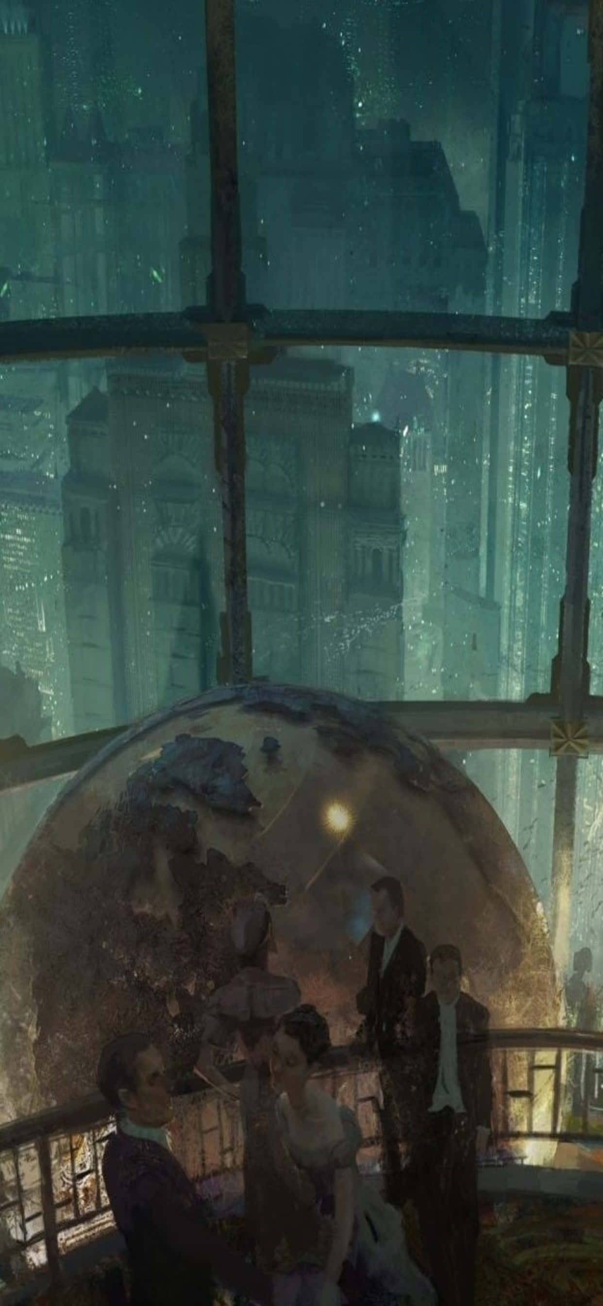 Unlock the World of Imagination with iPhone XS Max and BioShock Infinite Wallpaper
