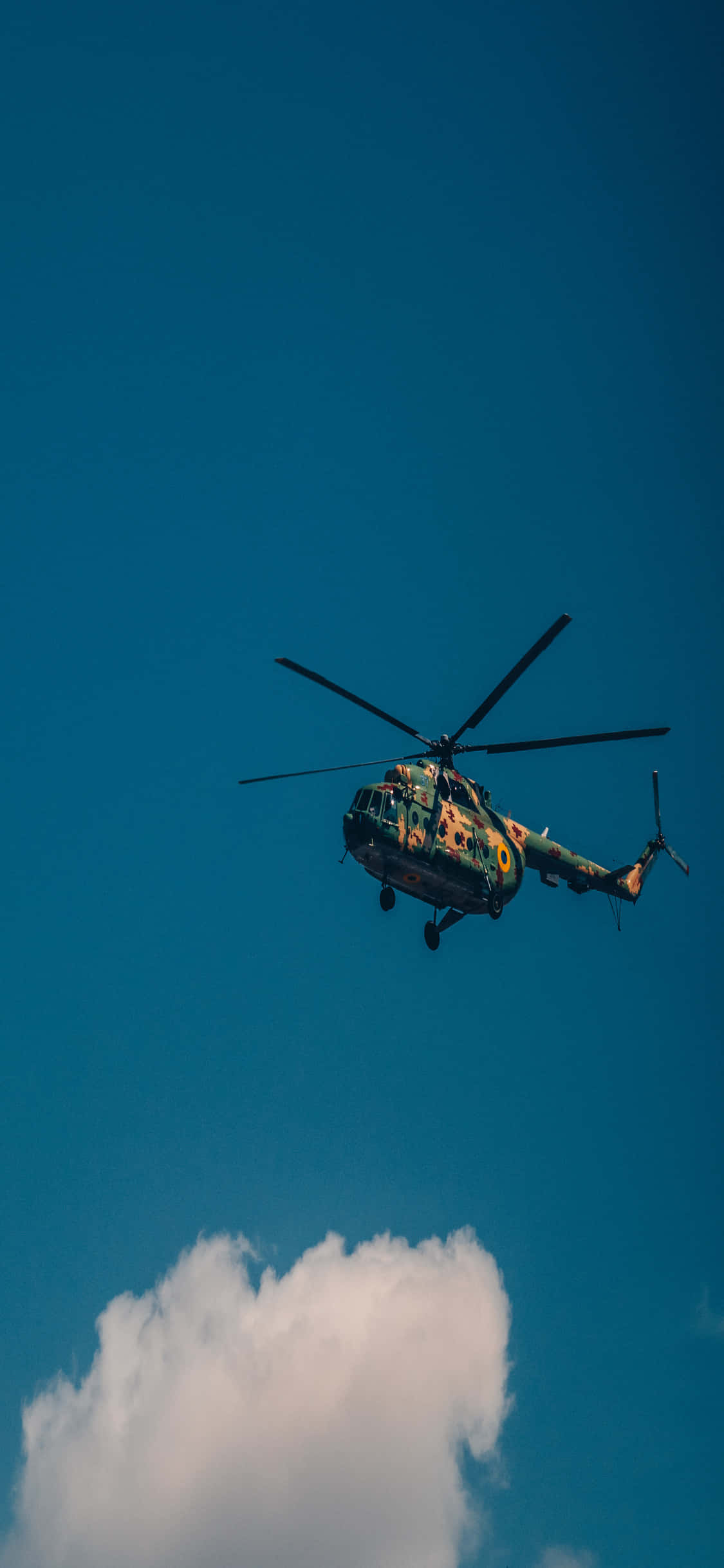 Upx sa Langit - iPhone Xs Helicopter Wallpaper