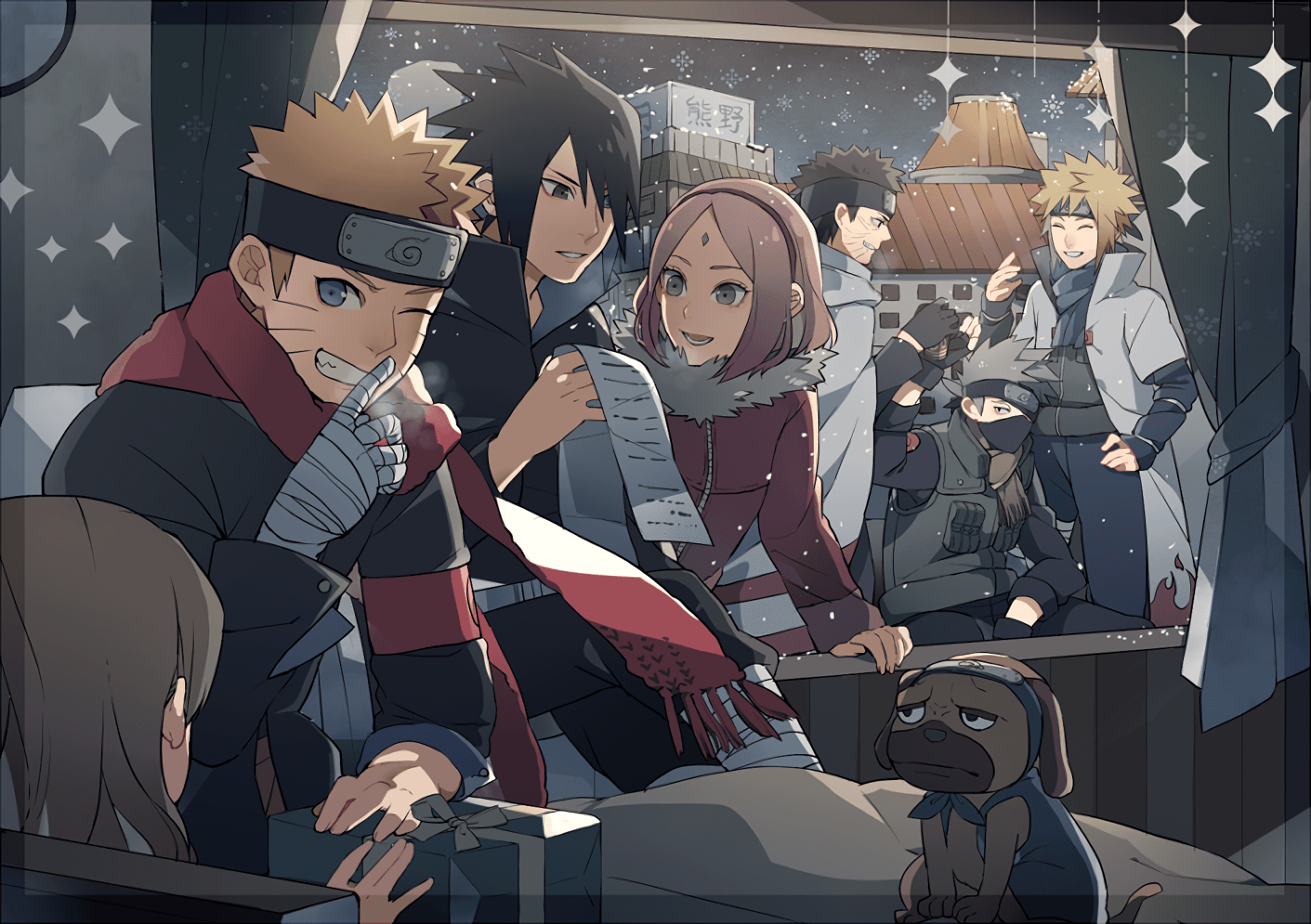 Uzumaki Naruto - Lakas na Higit sa Sukat Wallpaper