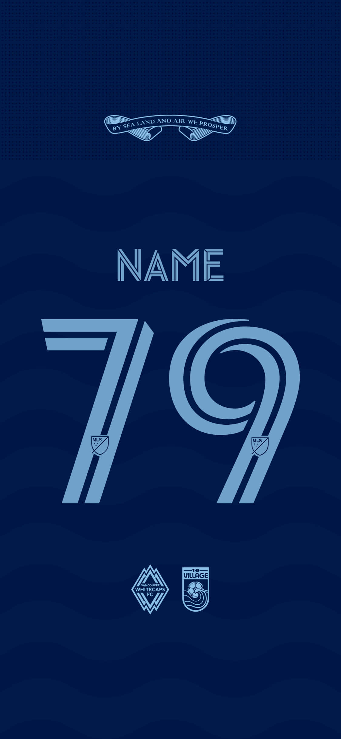 Vancouver Whitecaps FC Customised Jersey Wallpaper