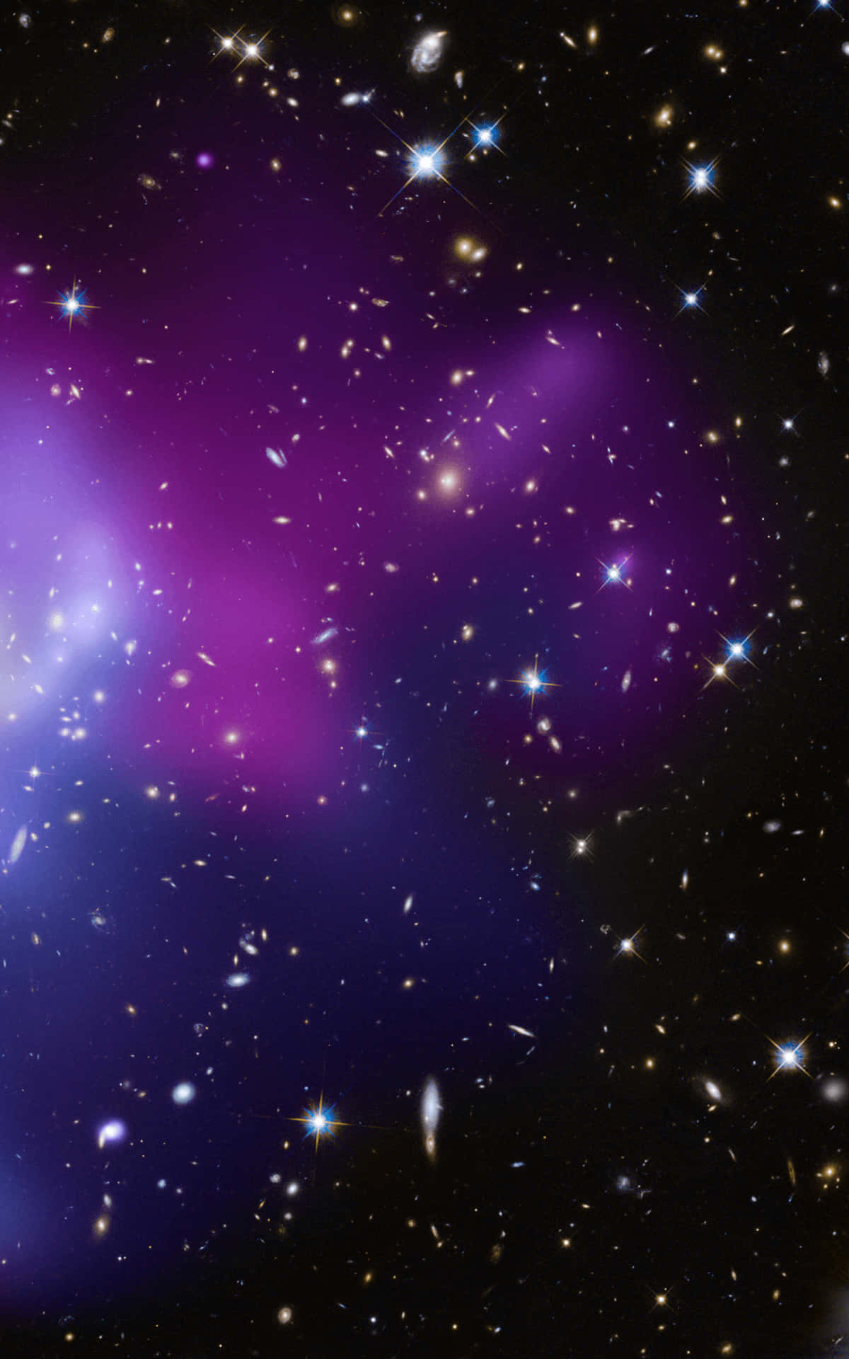 Vertical Space Monitor Wallpaper