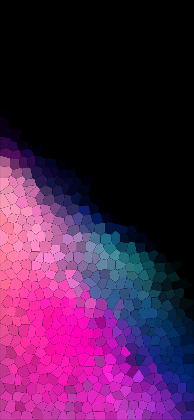 Vibrant Gradient ng Blue at Pink Background Wallpaper
