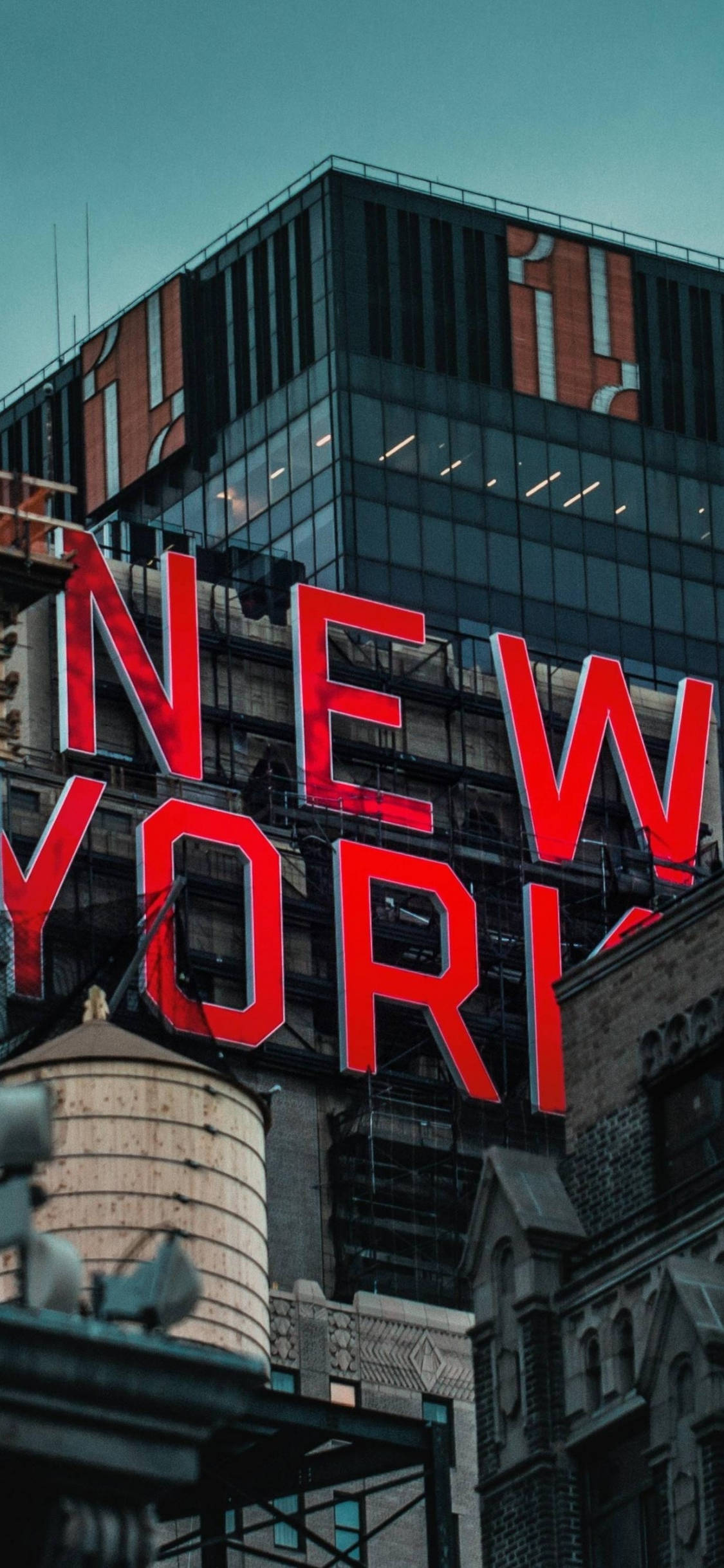 Tanaw ng Central Park mula sa Empire State Building sa New York City Wallpaper