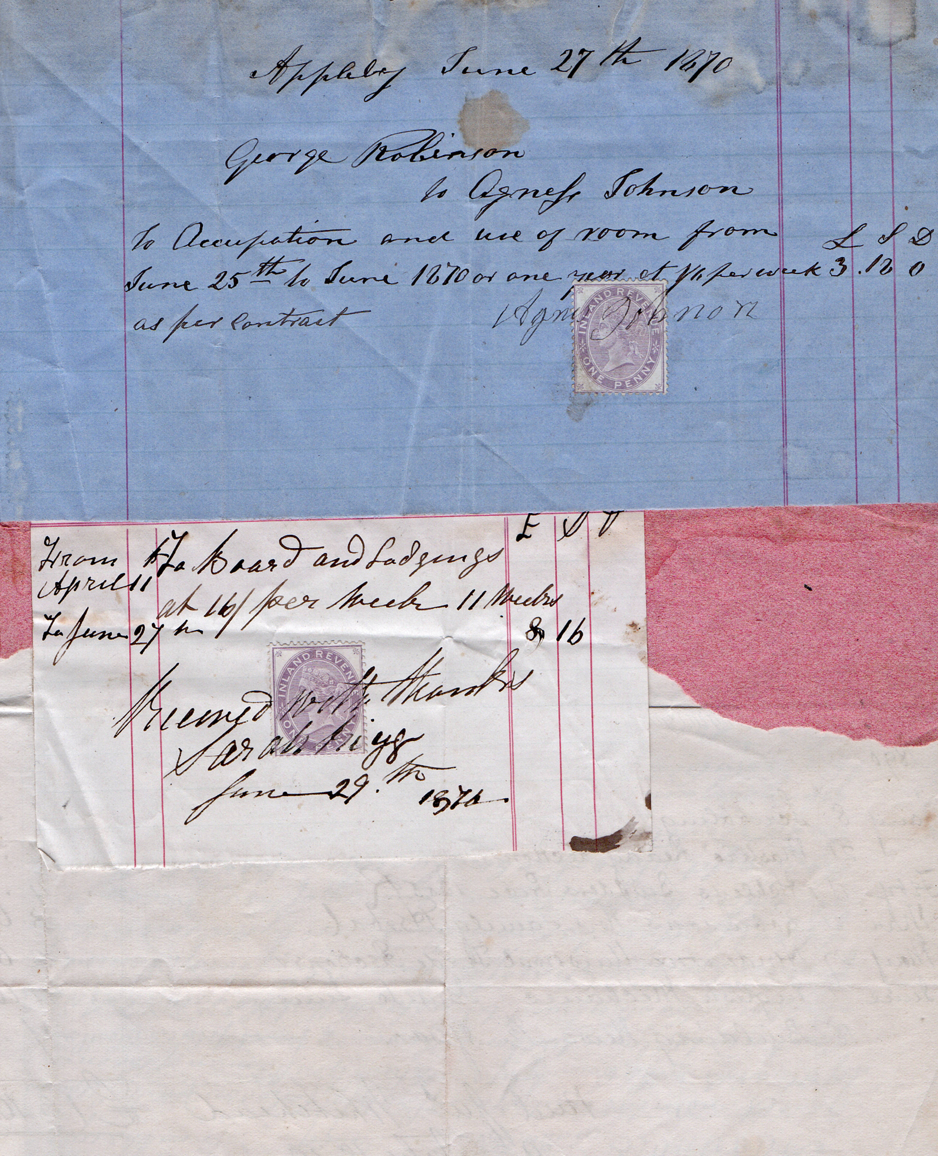 Vintage Letters Reveal a Forgotten Story Wallpaper