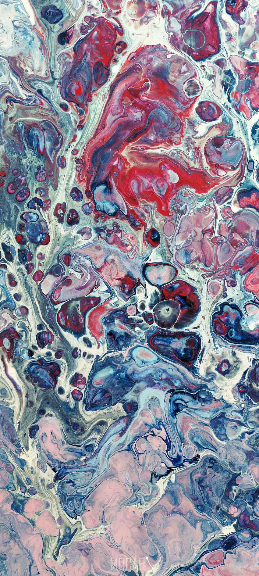 Vivo V20 Pinatuyong Pintura Wallpaper