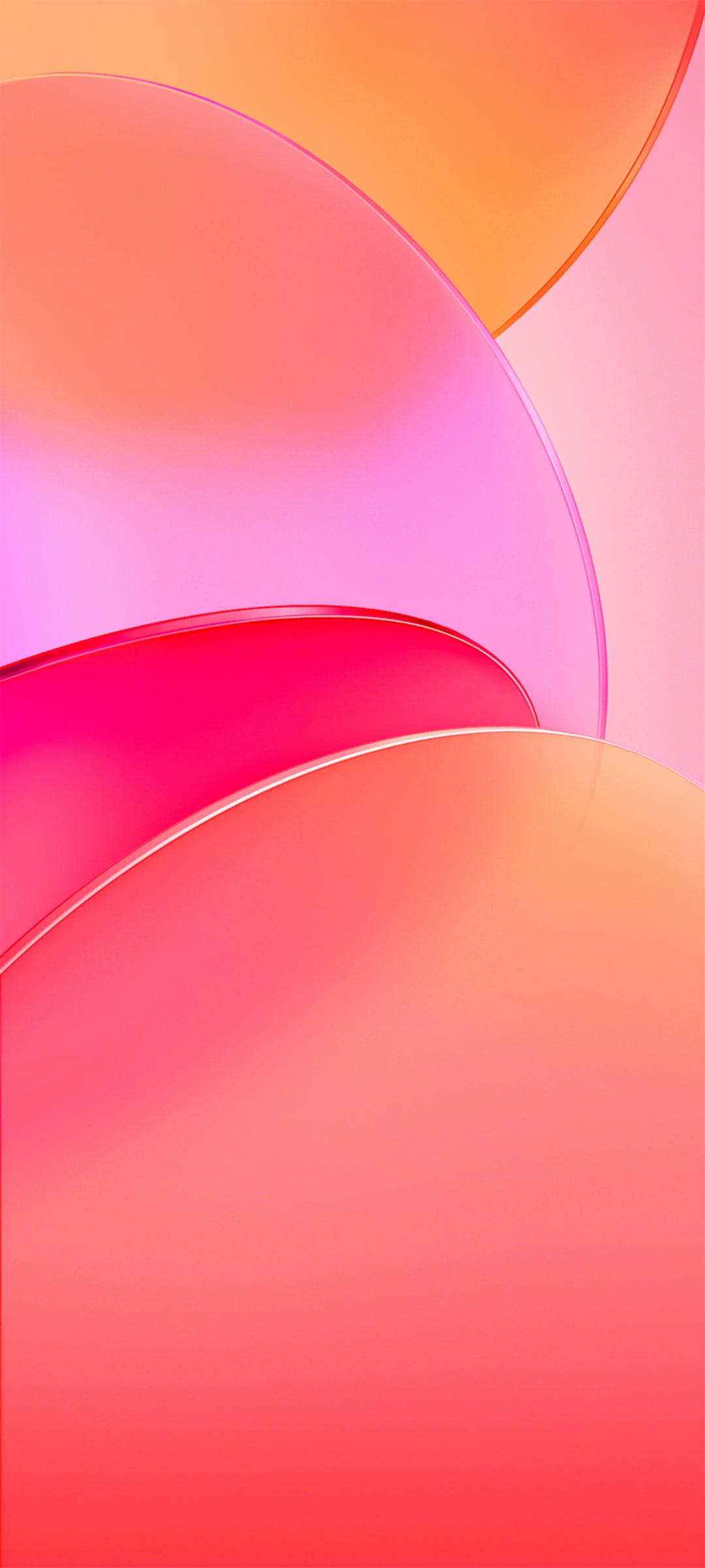 Vivo Y20 sa Makulay na Pink Aesthetic Wallpaper