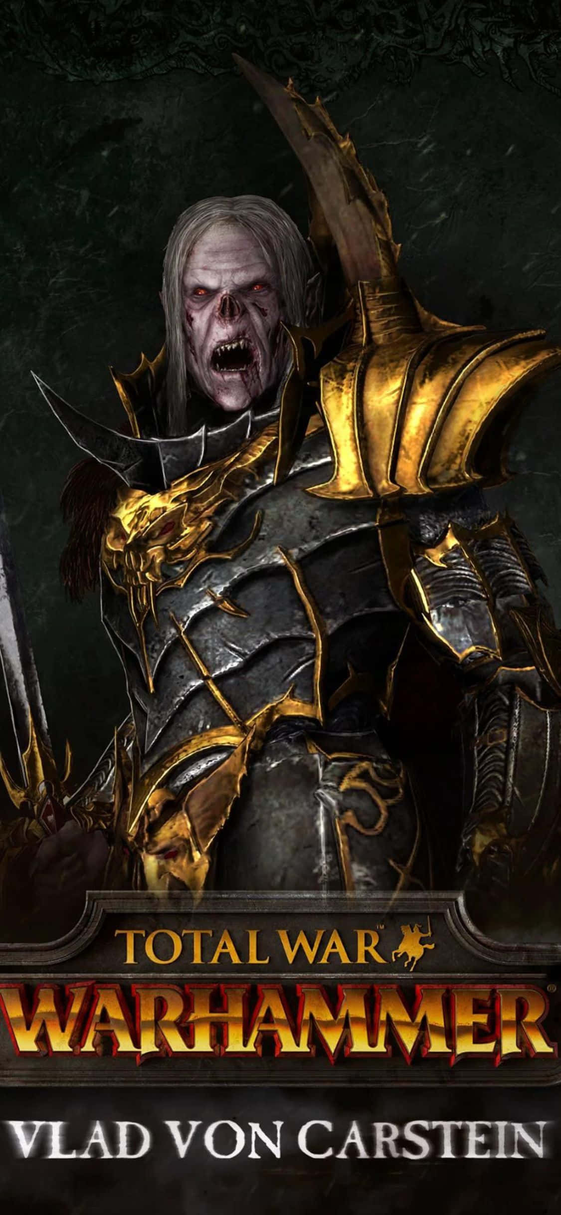 Wage epic battles from the palm of your hand with Total War Warhammer on iPhone X Wallpaper