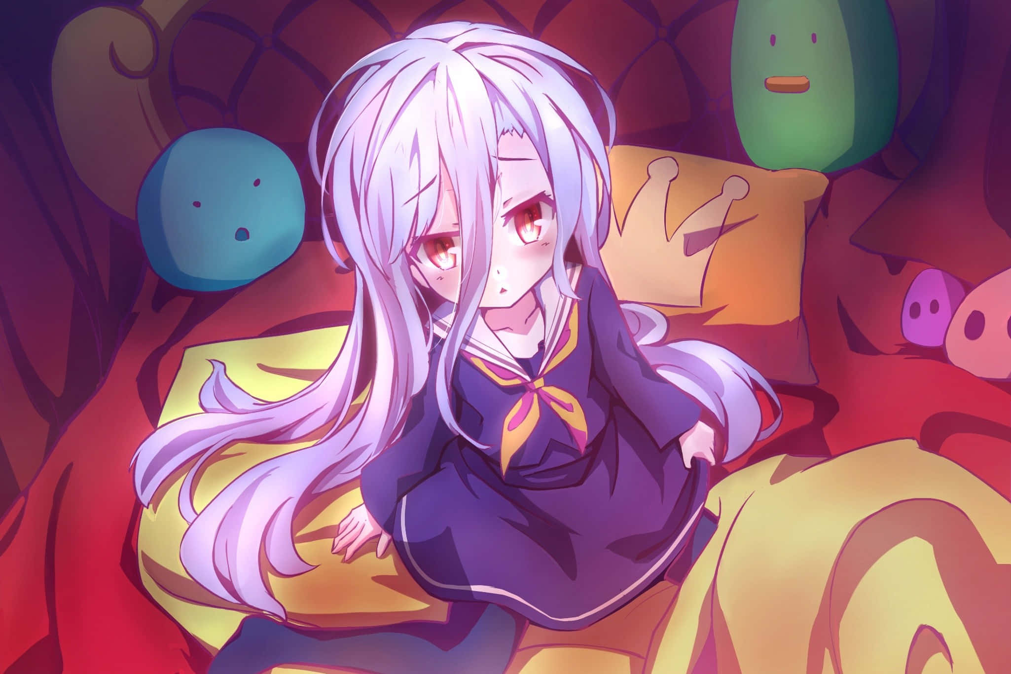 "Walang Hangganan, Walang Limitasyon: No Game No Life" Wallpaper