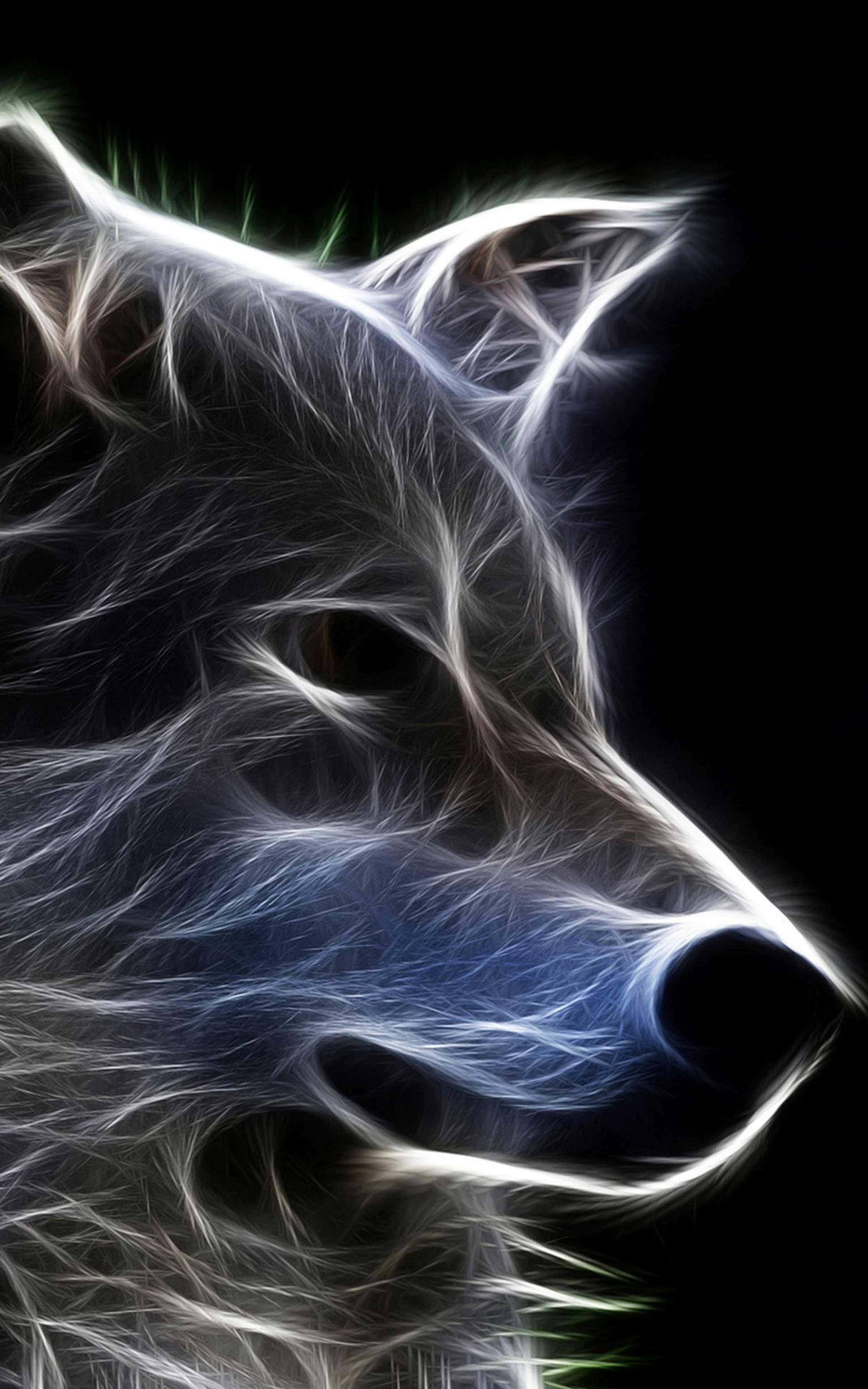 "Walang Takot: Yakapin ang Iyong Panloob na Astig na Lobo" Wallpaper