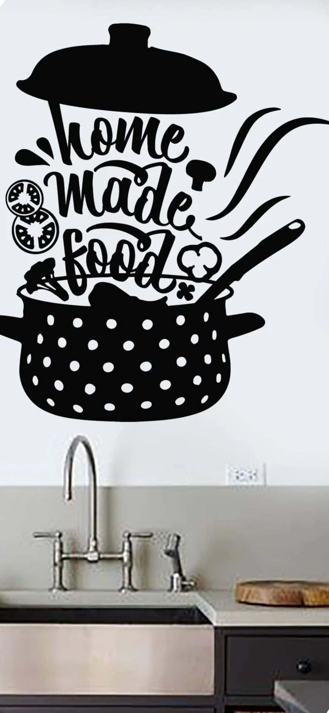 Wall Sticker iPhone X Kusina Background Wallpaper